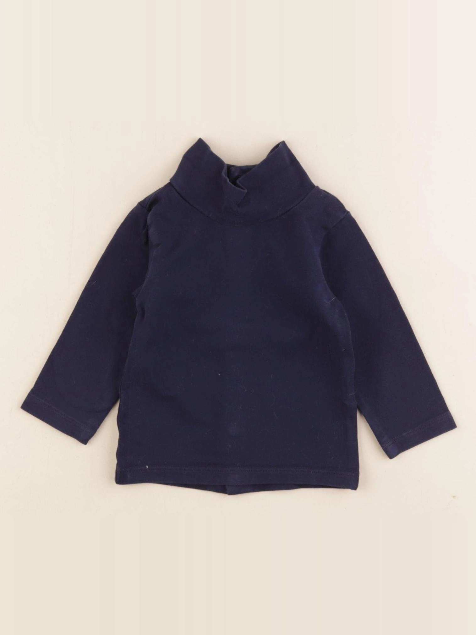 Vertbaudet - sous-pull bleu - 3 mois