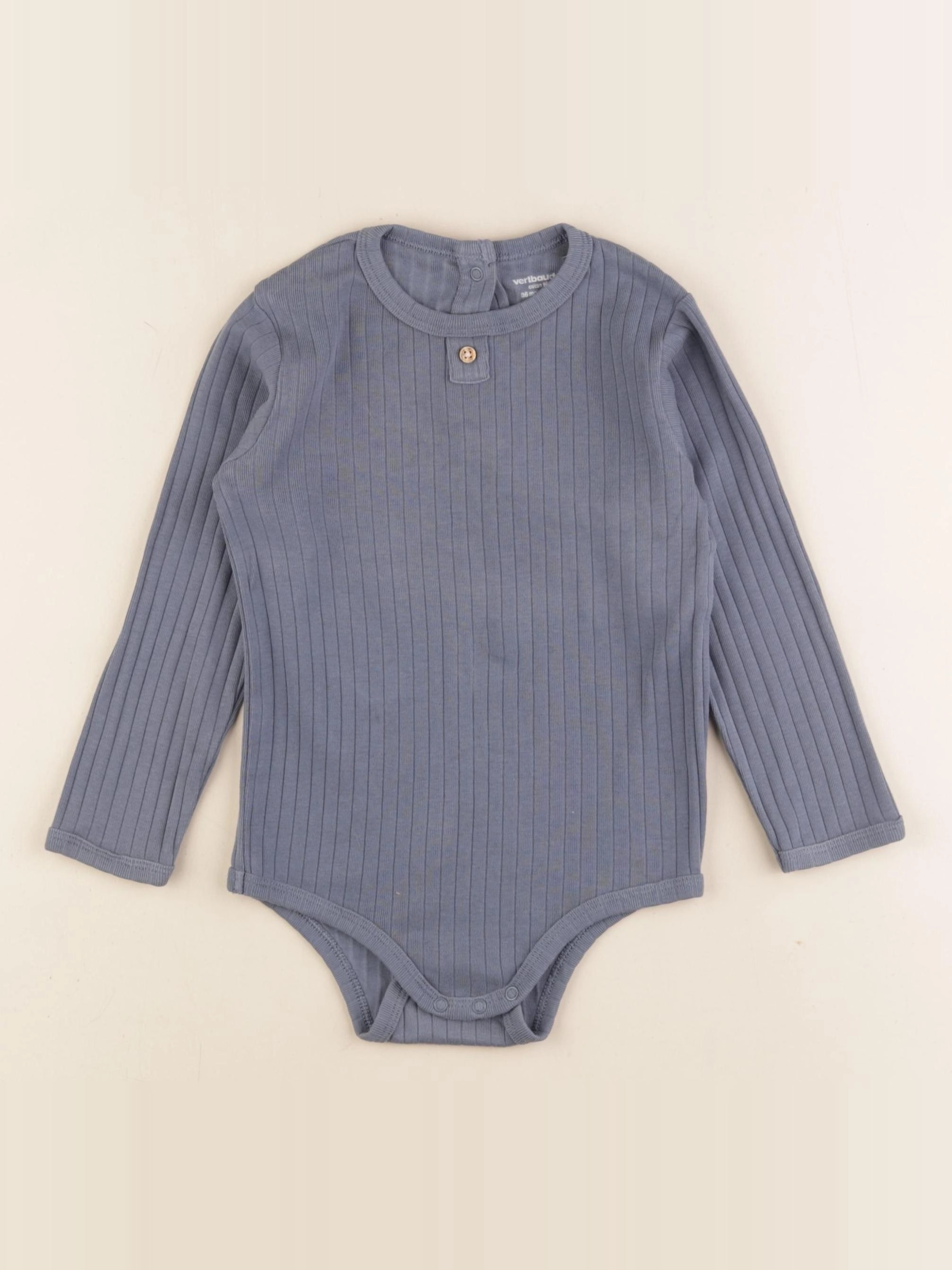 Vertbaudet - body bleu - 36 mois