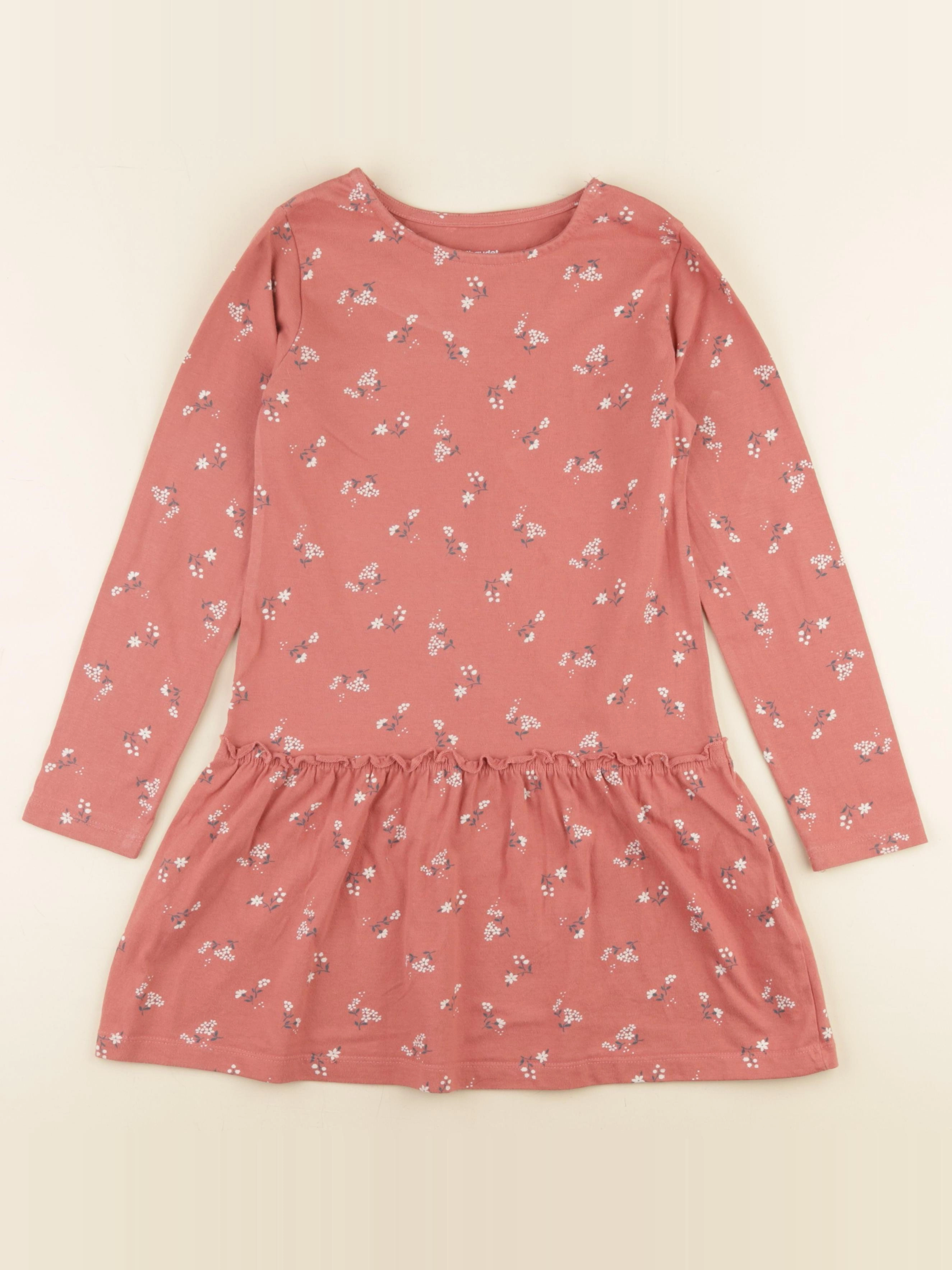 Vertbaudet - robe rose - 8 ans
