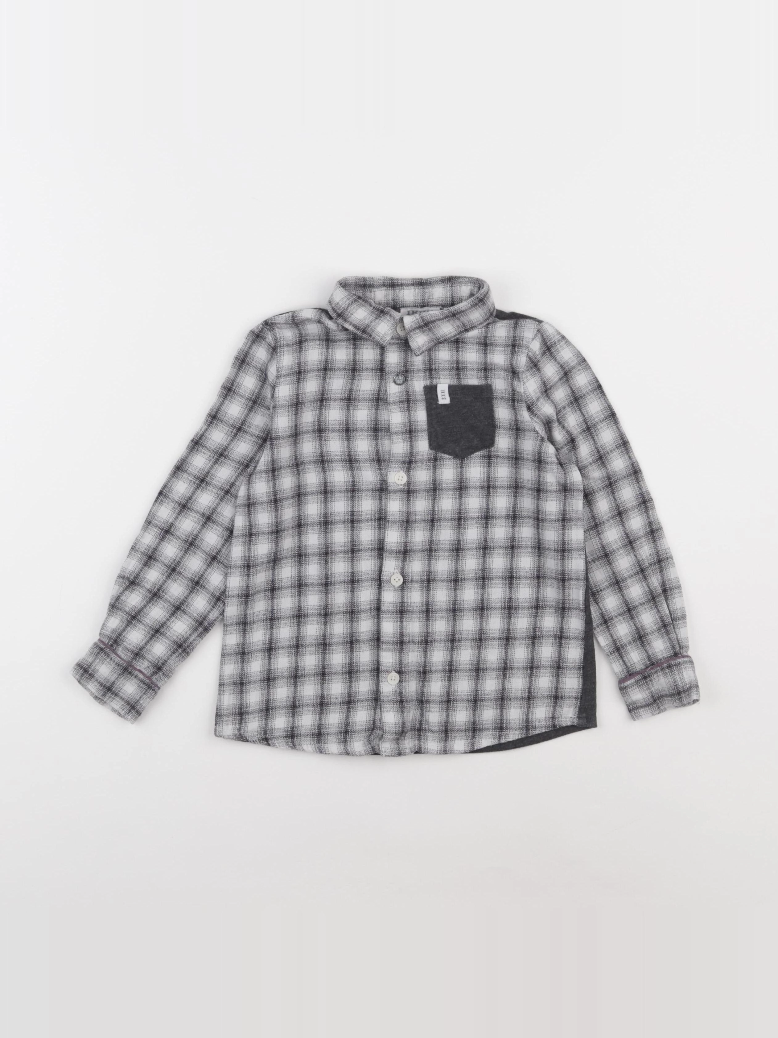 IKKS - chemise gris - 2 ans