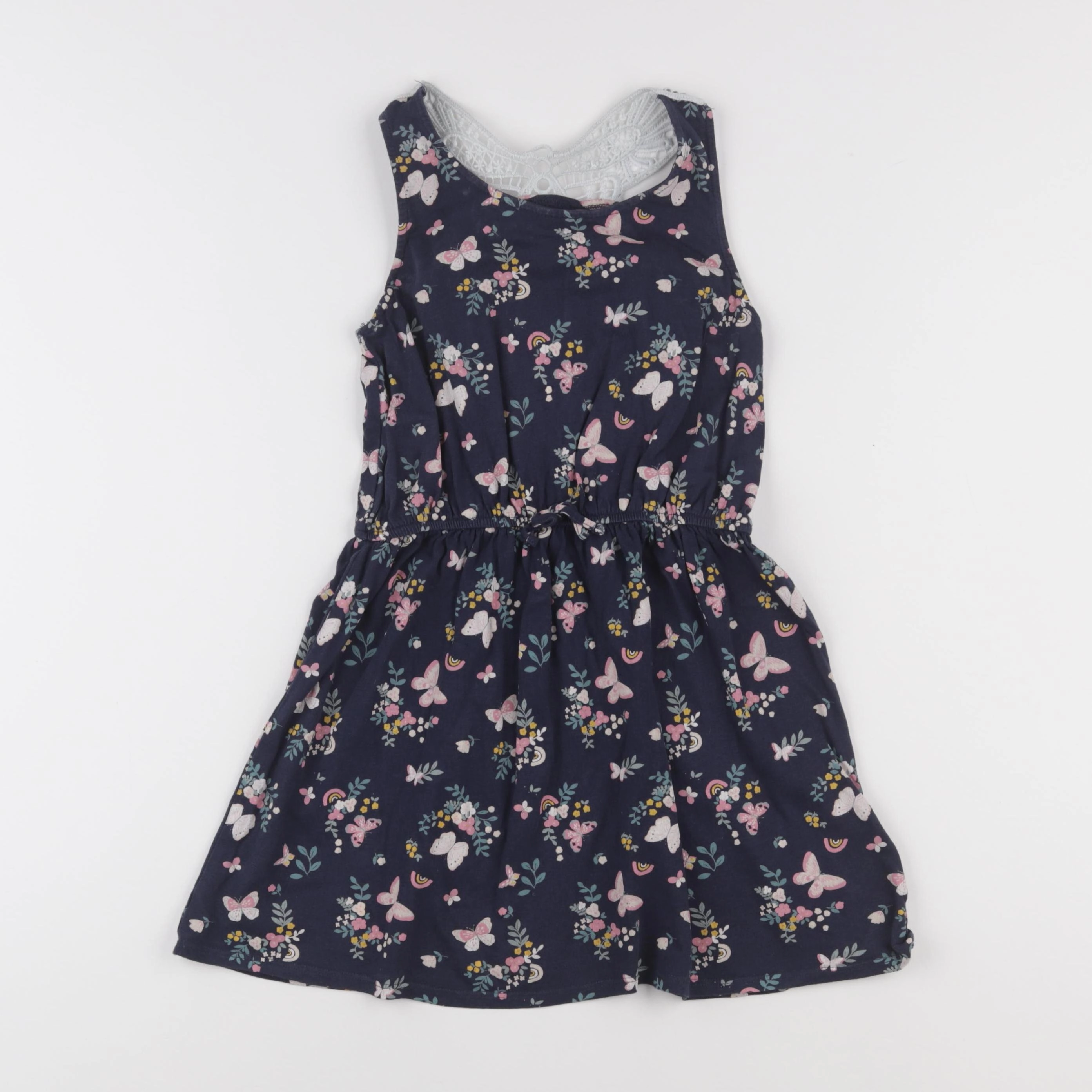 Vertbaudet - robe bleu - 6 ans
