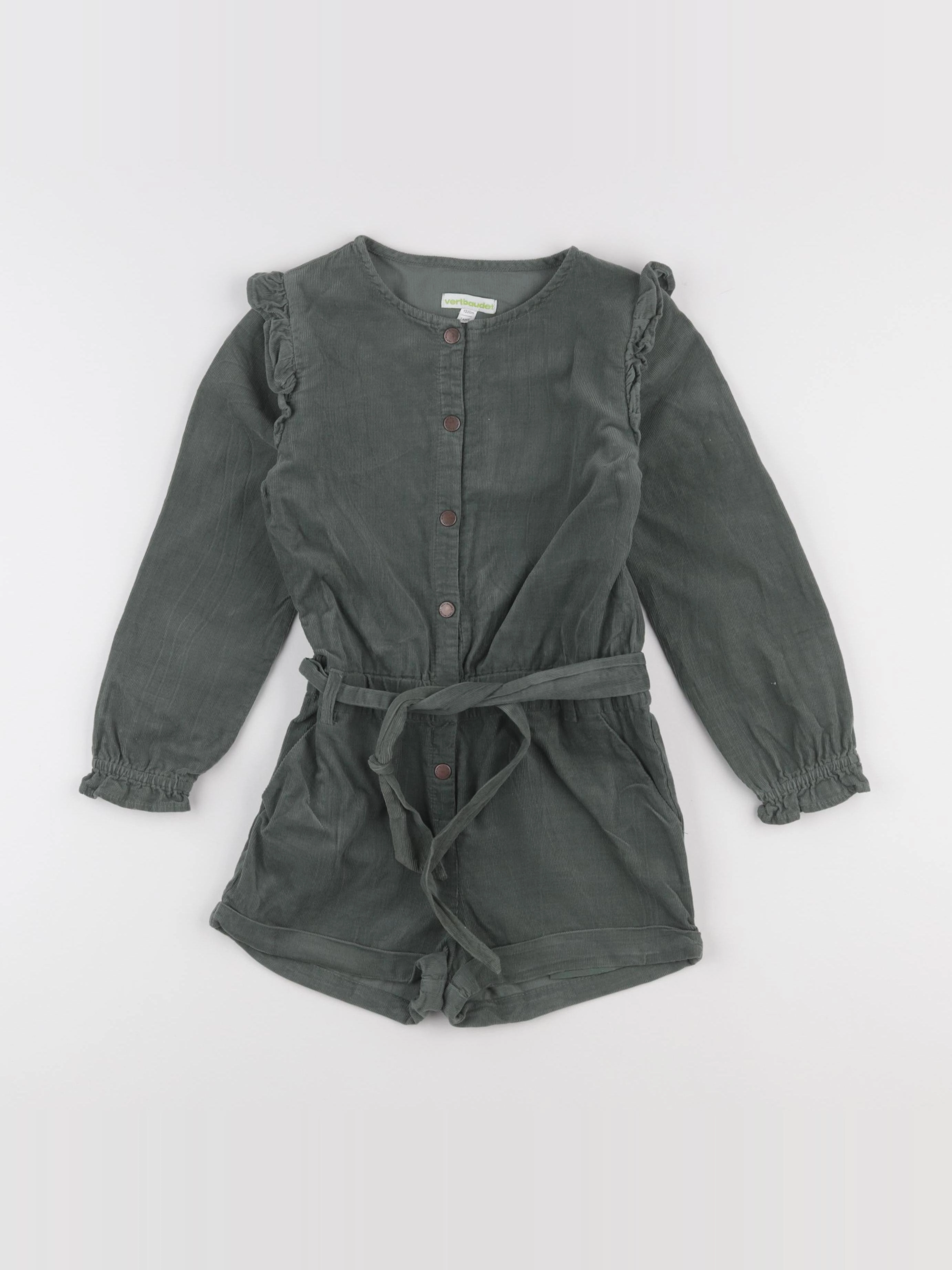 Vertbaudet - combinaison vert - 7 ans