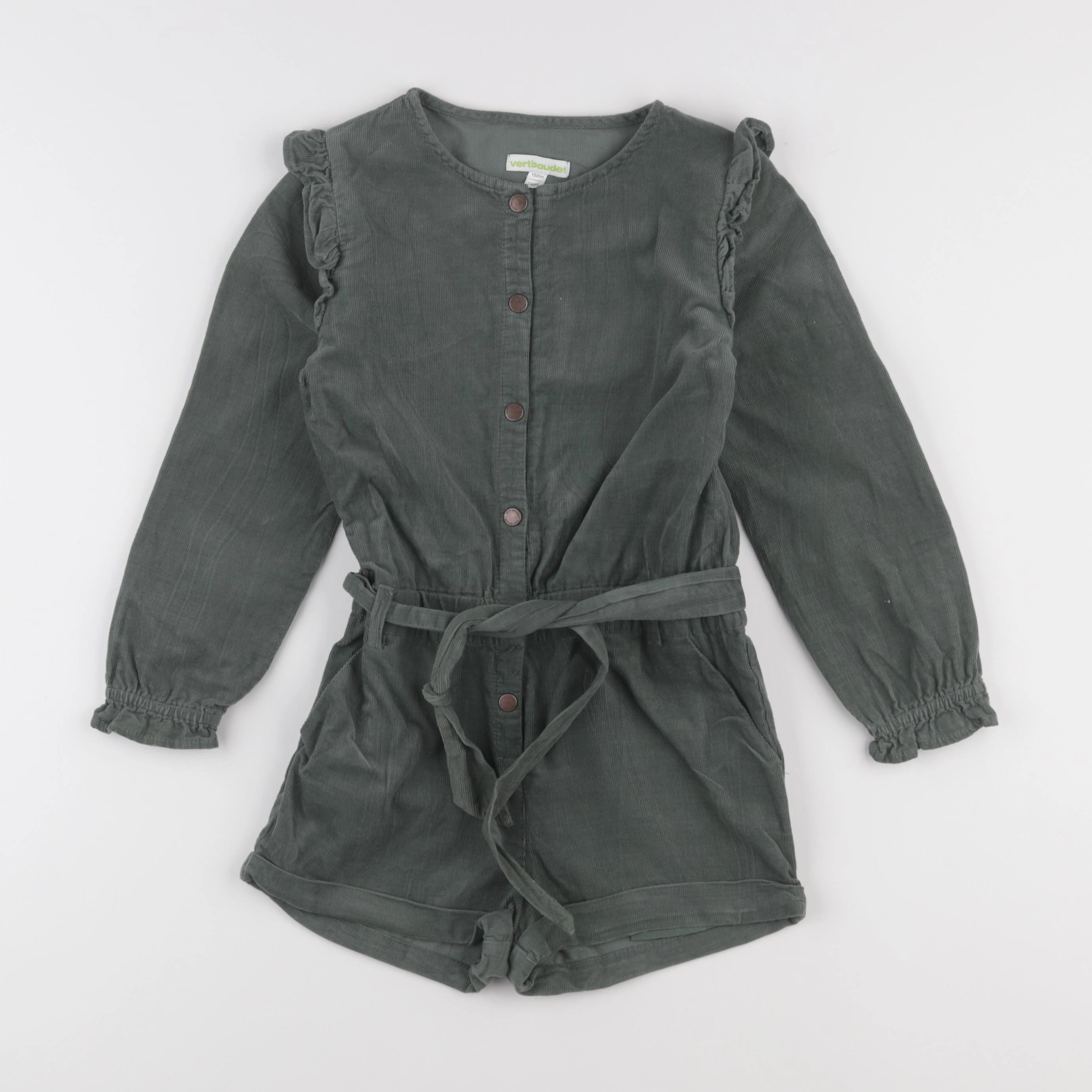 Vertbaudet - combinaison vert - 7 ans