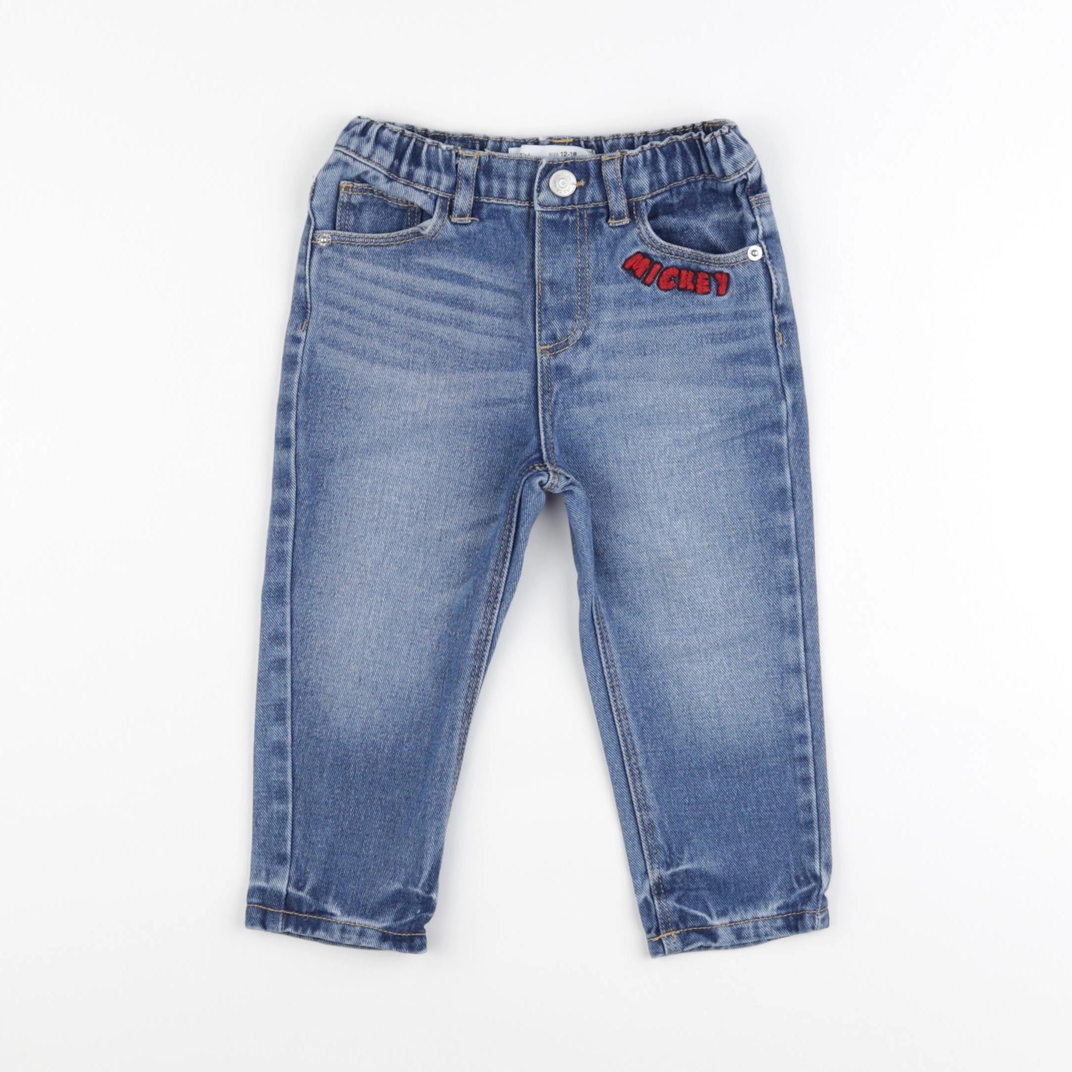 Zara - jean bleu - 12/18 mois
