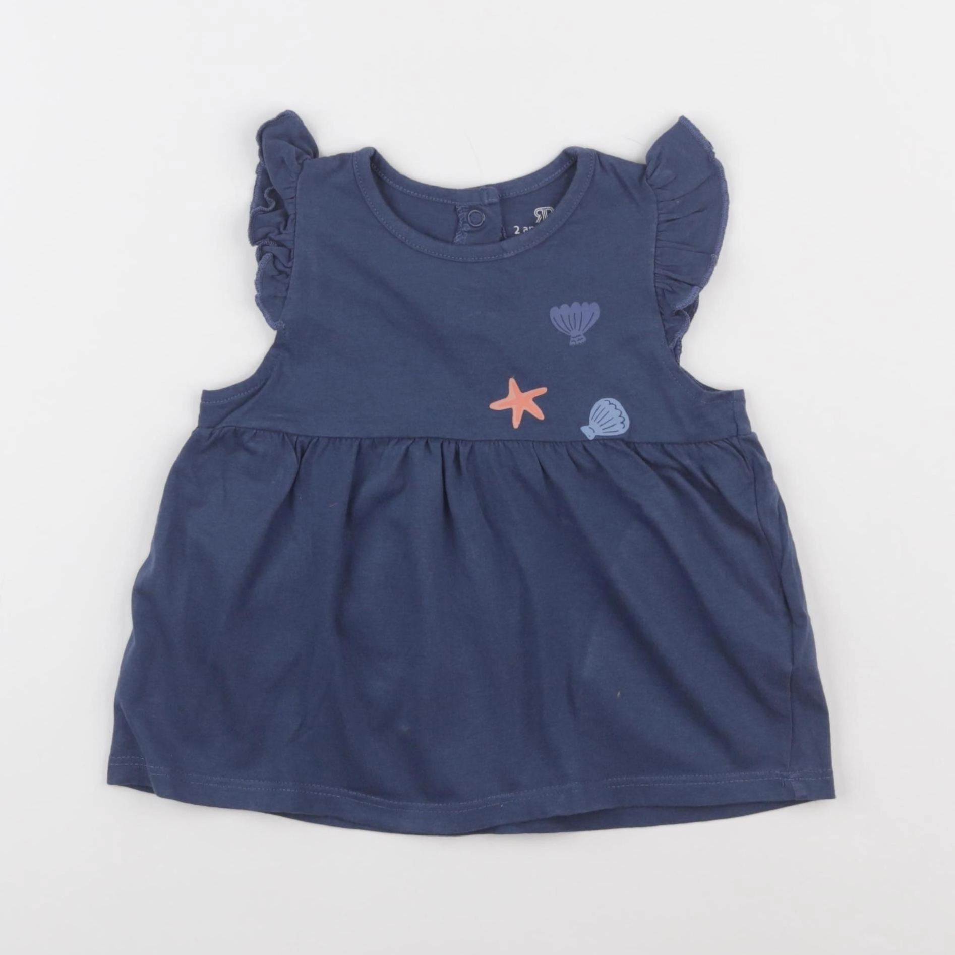 La Redoute - robe bleu - 2 ans