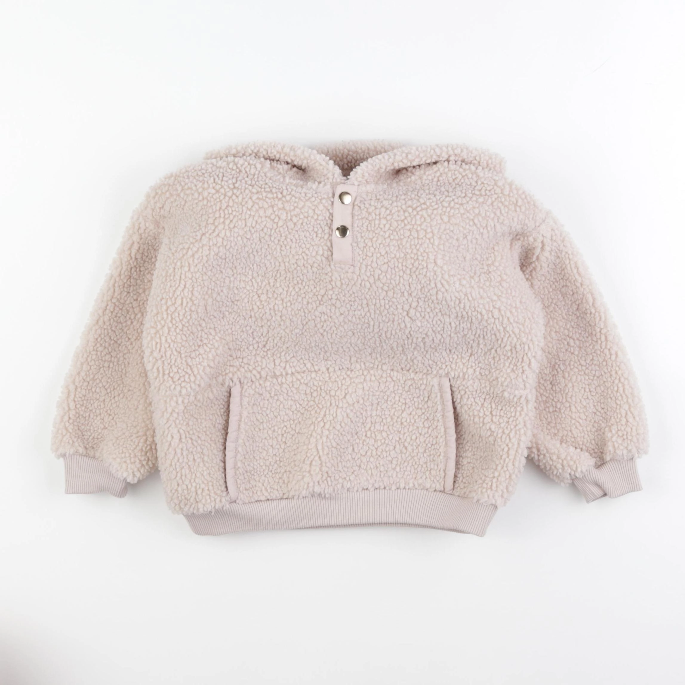Vertbaudet - sweat beige - 4 ans