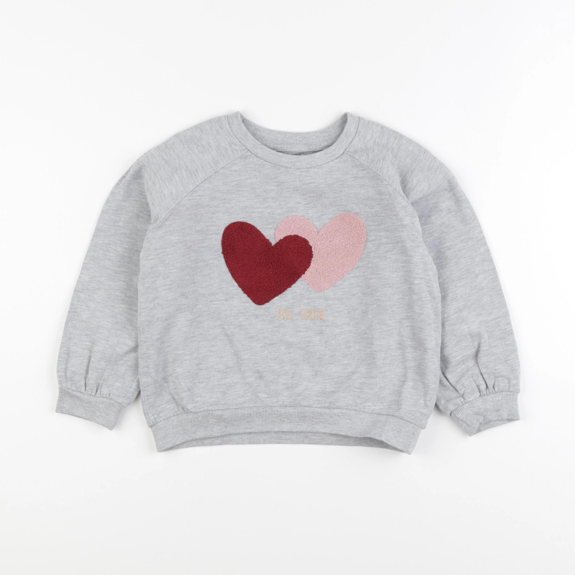 Vertbaudet - sweat gris - 5 ans