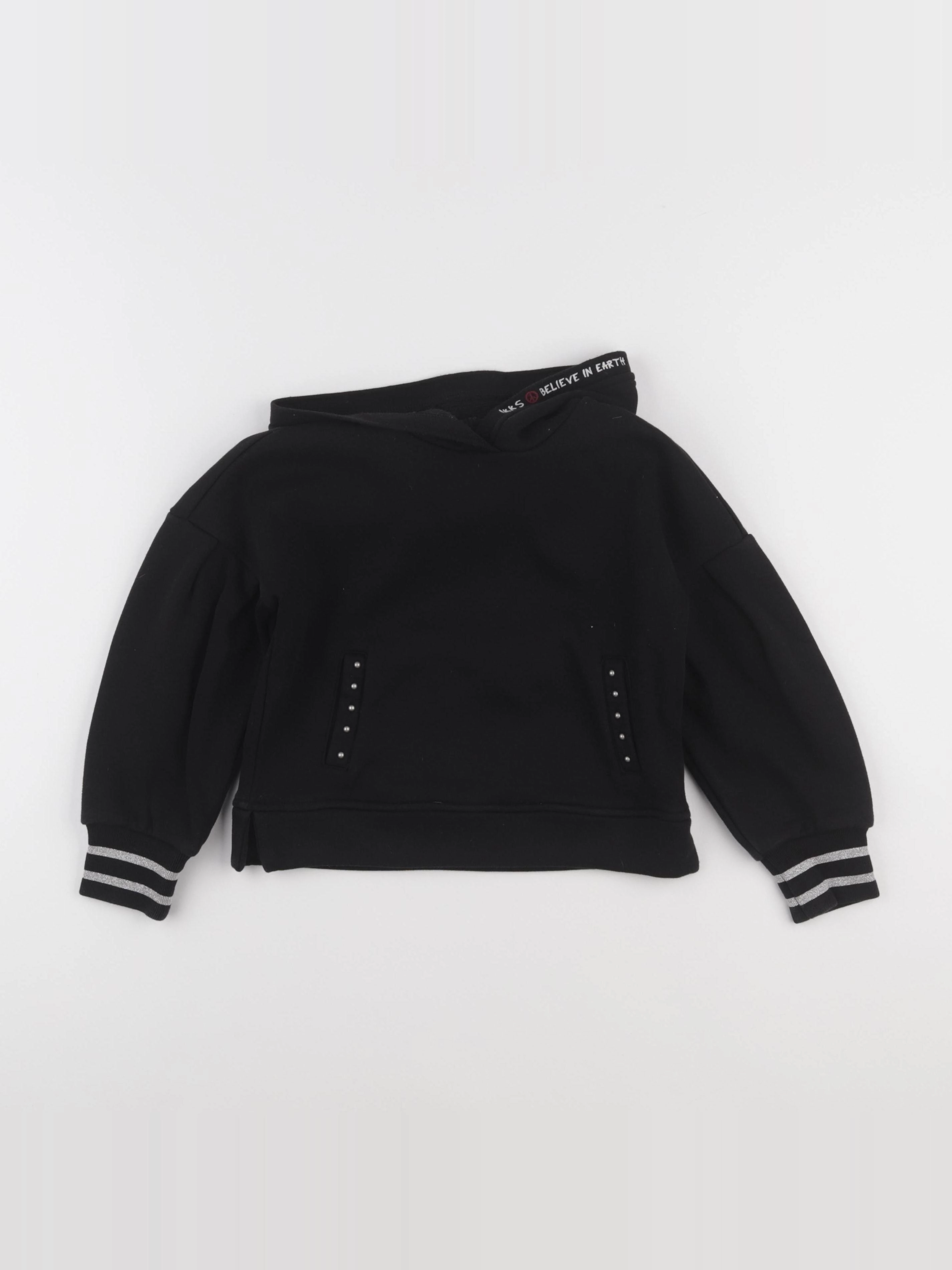 IKKS - sweat noir - 5 ans