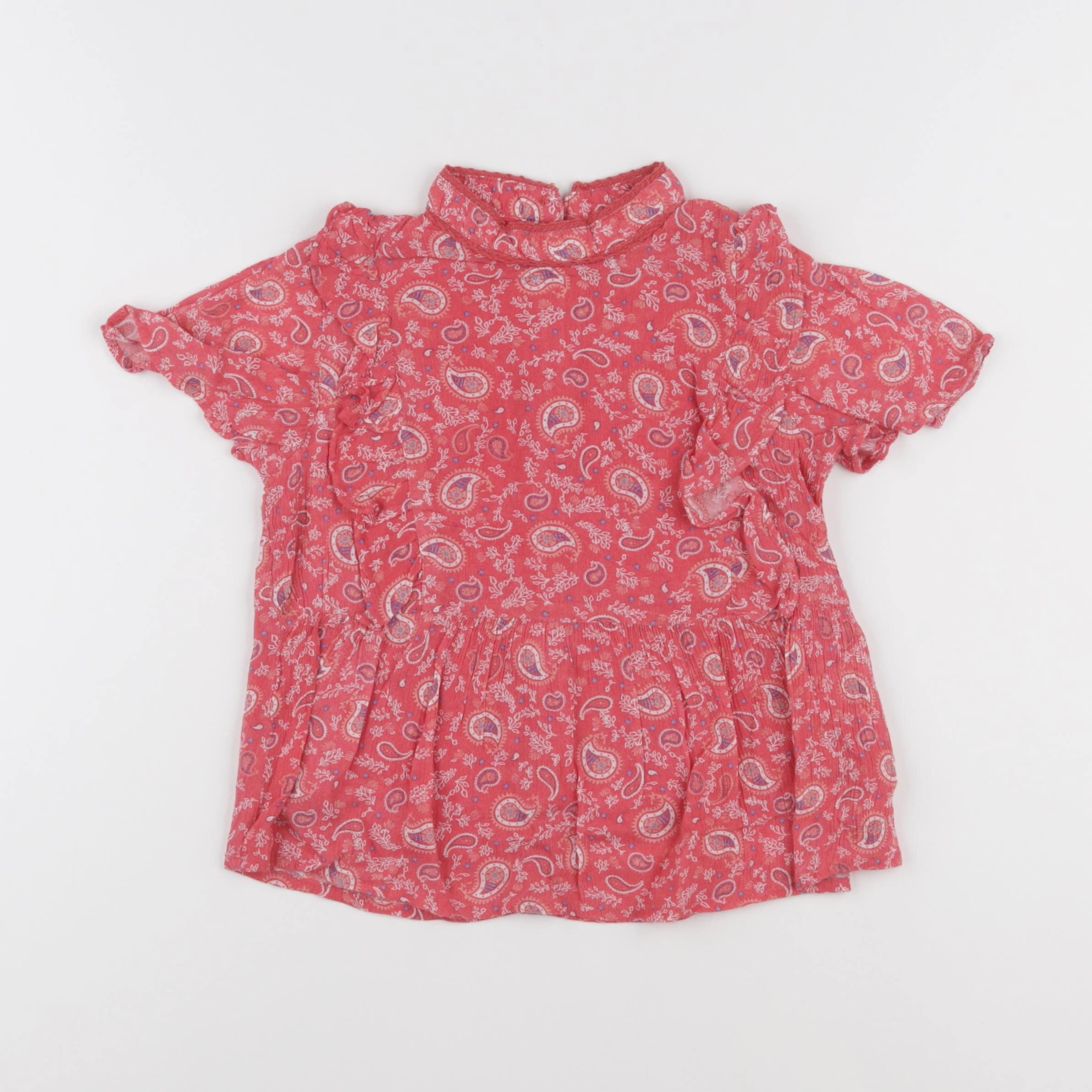 IKKS - blouse rose - 5 ans