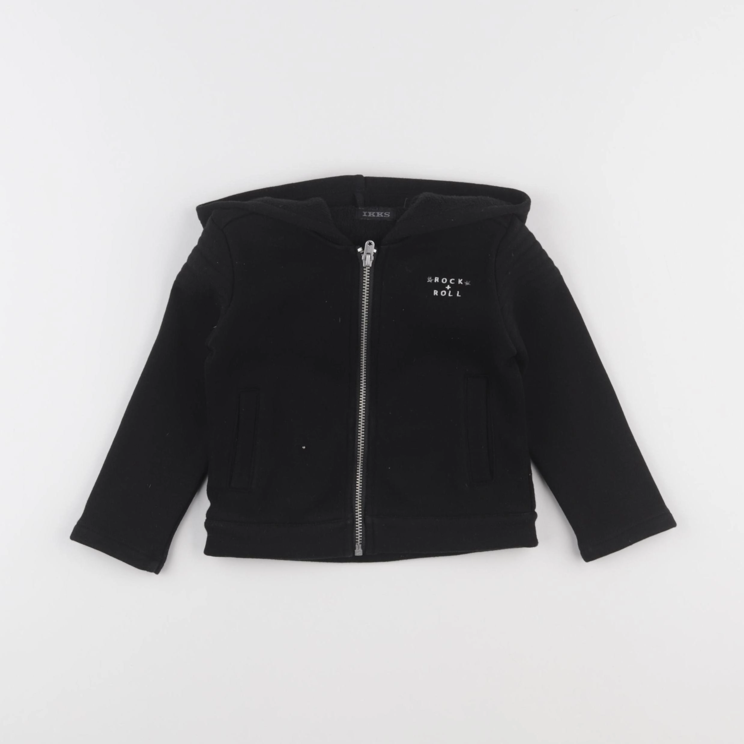 IKKS - sweat noir - 2 ans