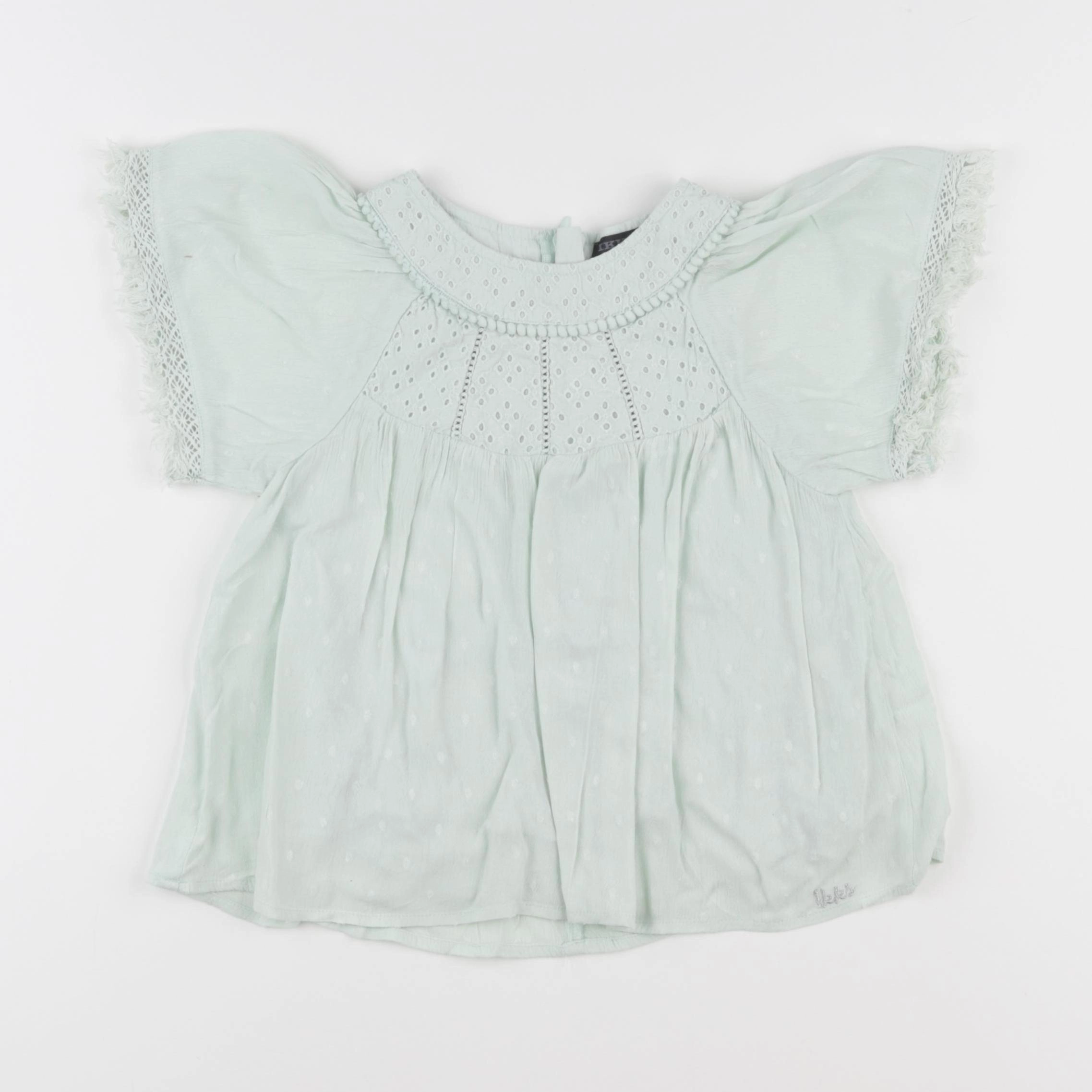 IKKS - blouse vert - 6 ans