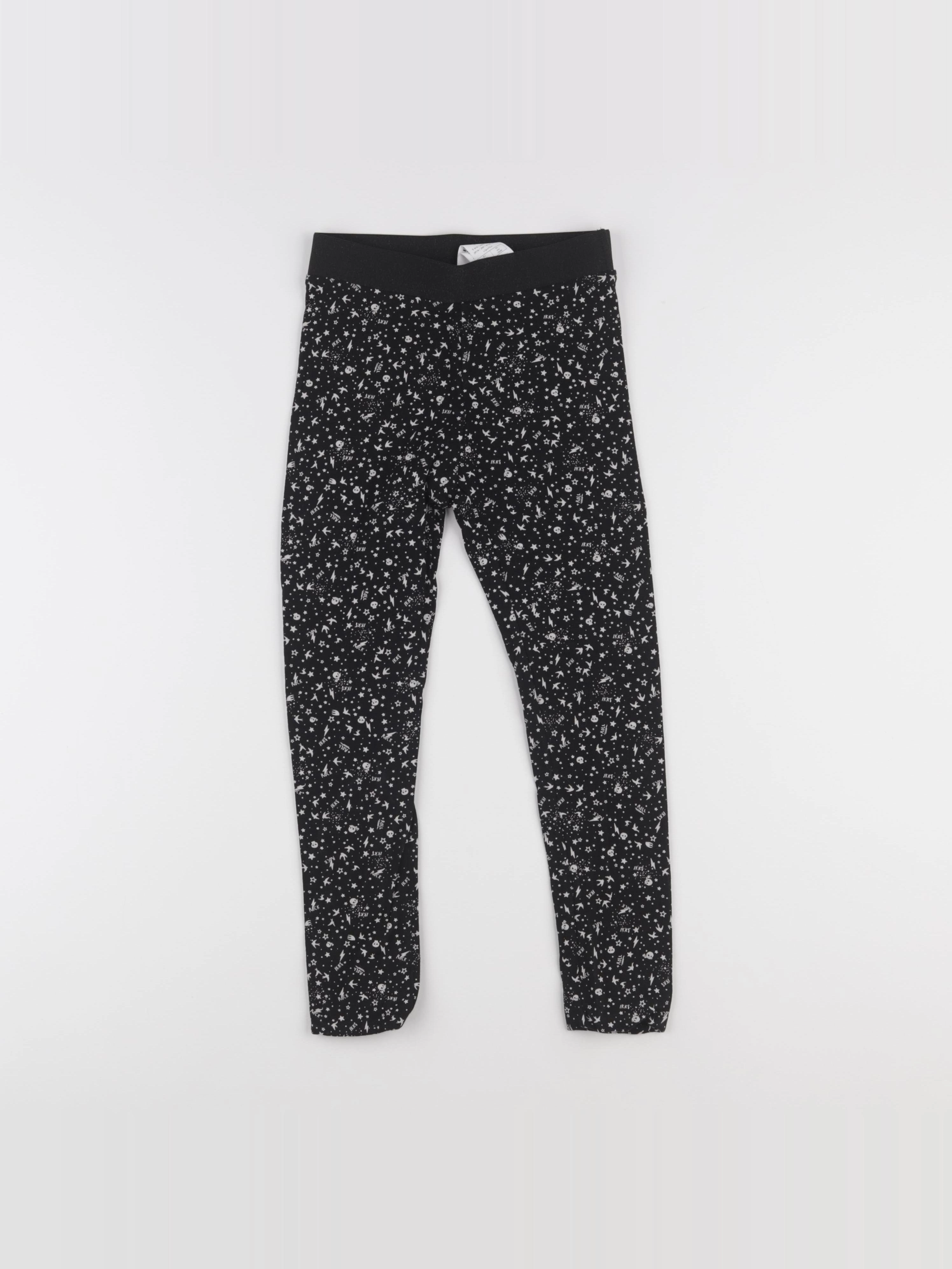 IKKS - legging noir - 6 ans