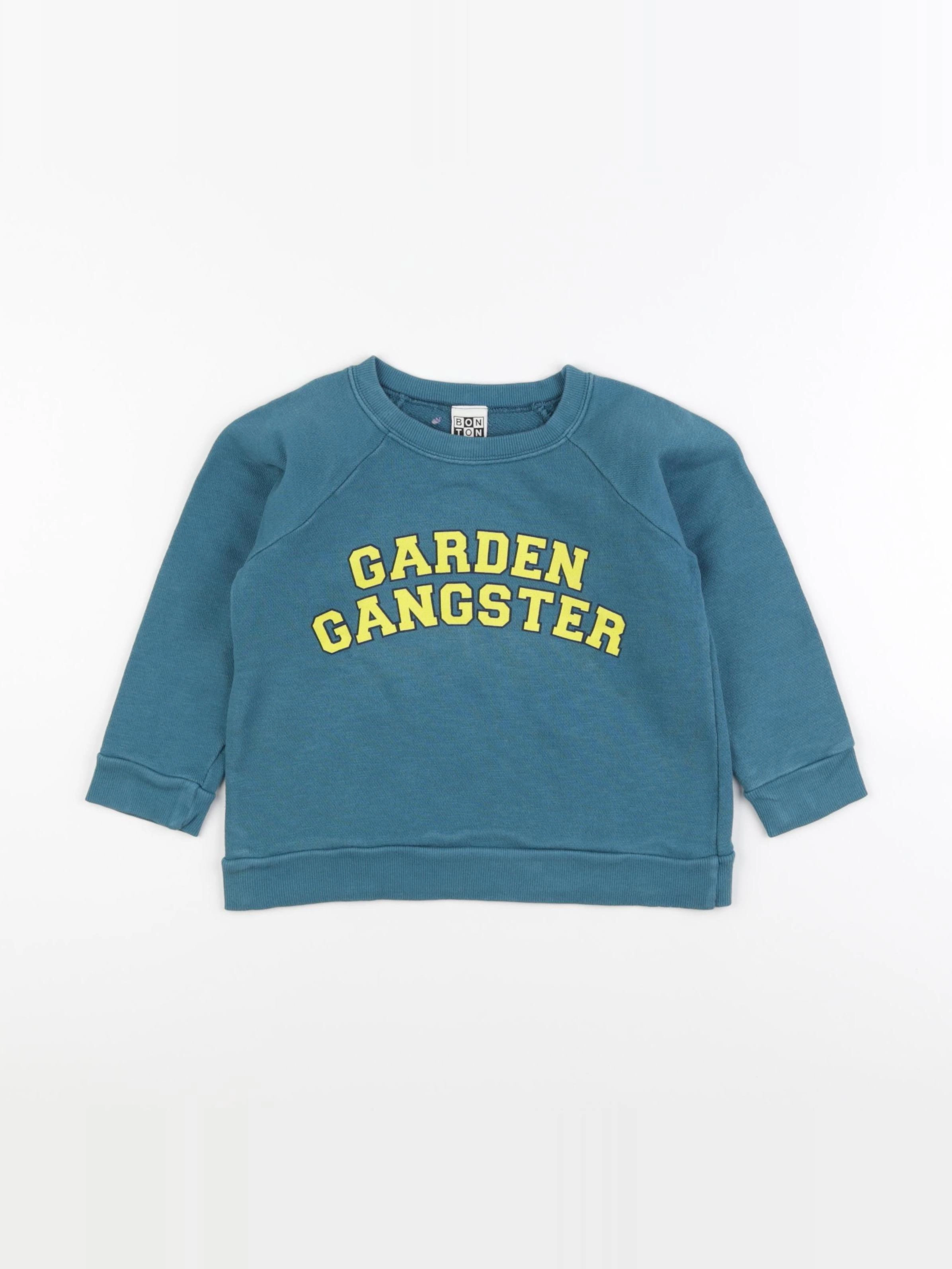 Bonton - sweat vert - 6 ans