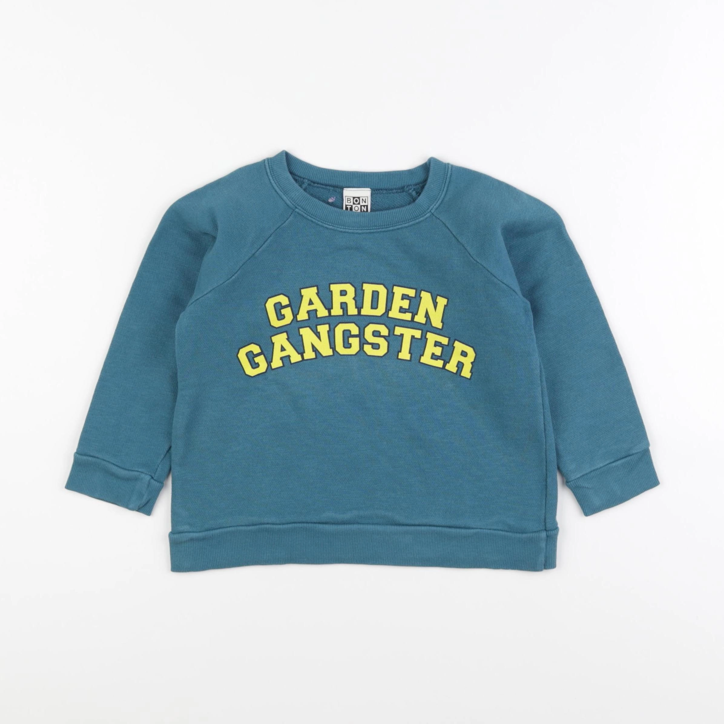 Bonton - sweat vert - 6 ans
