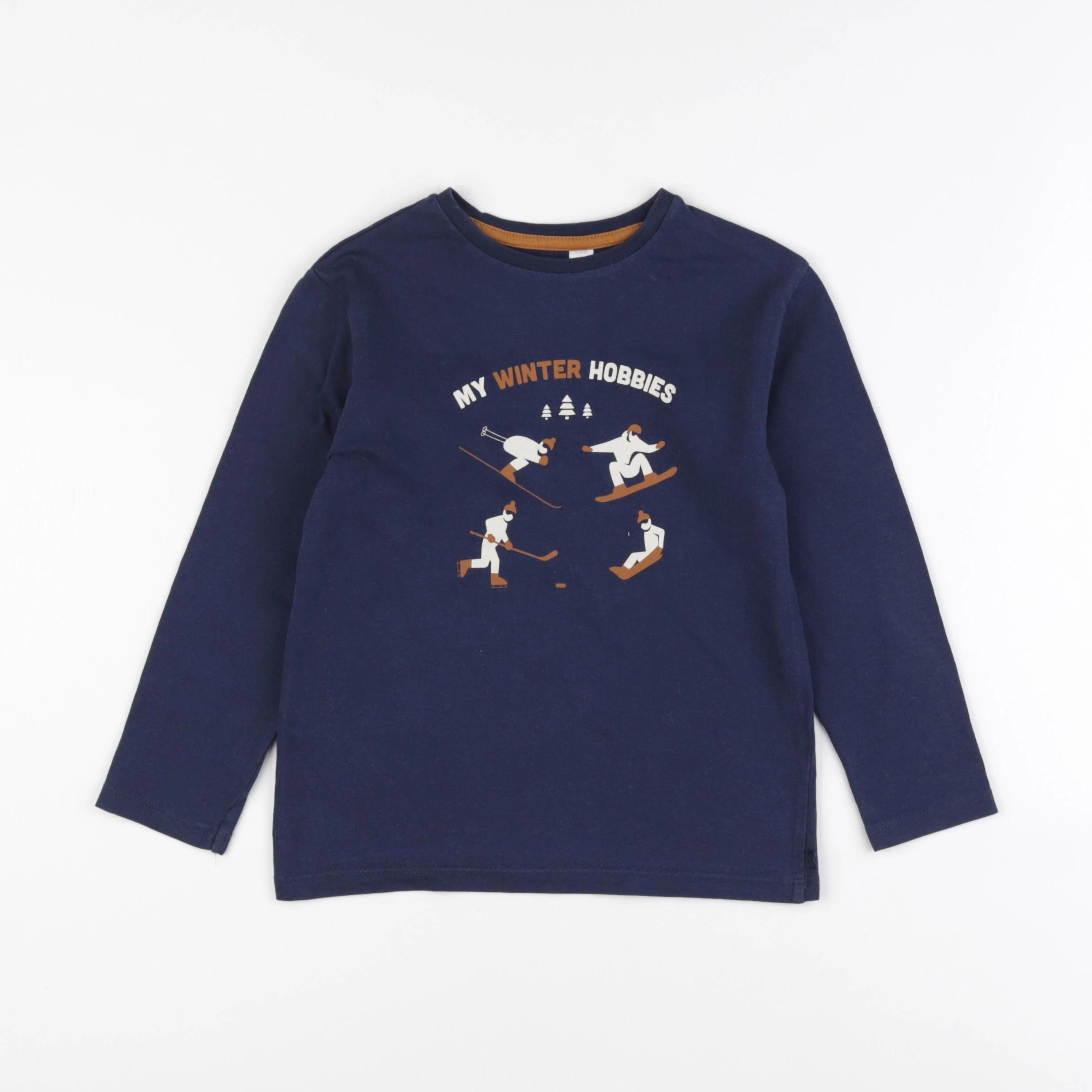 Okaidi - tee-shirt bleu - 5 ans