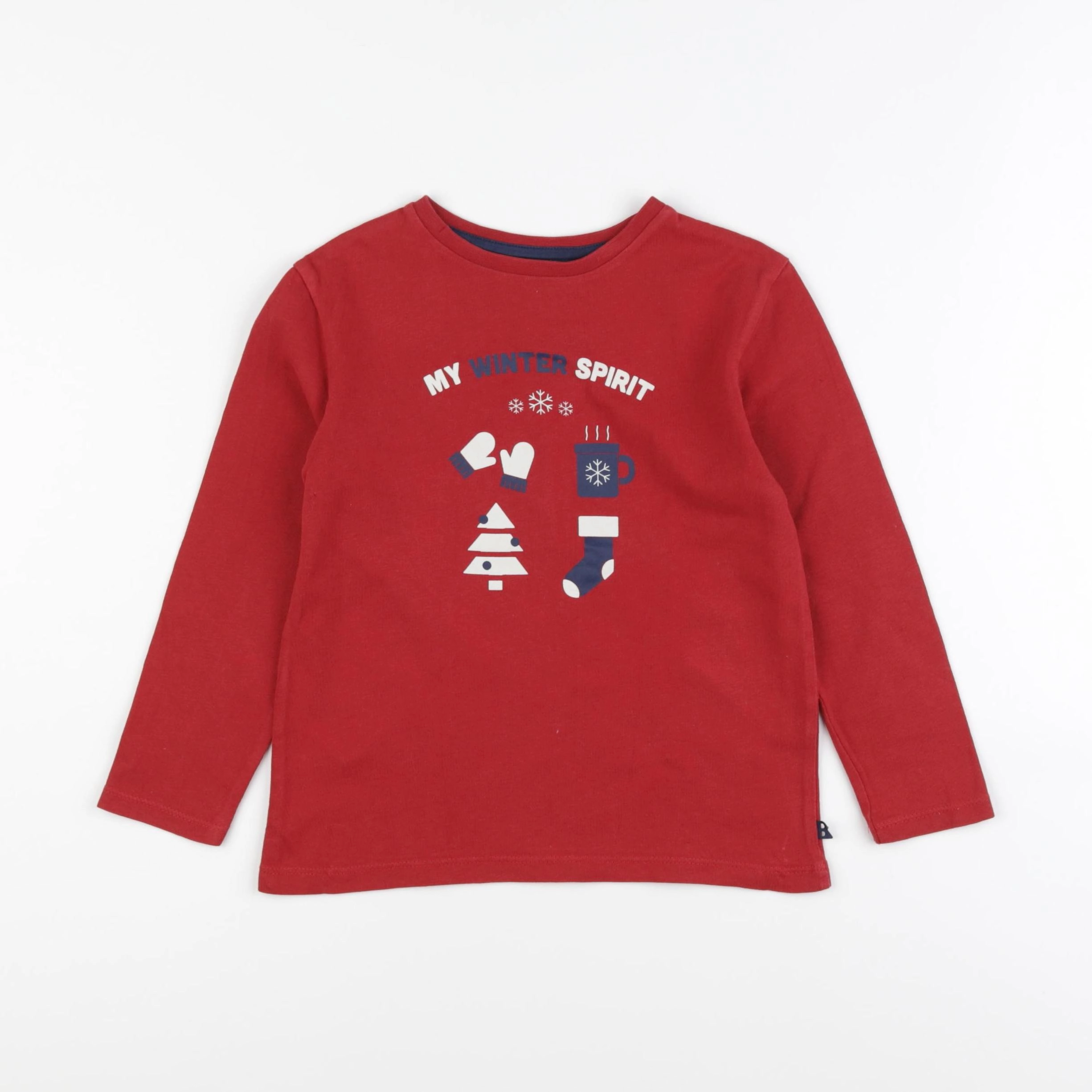 Okaidi - tee-shirt rouge - 5 ans