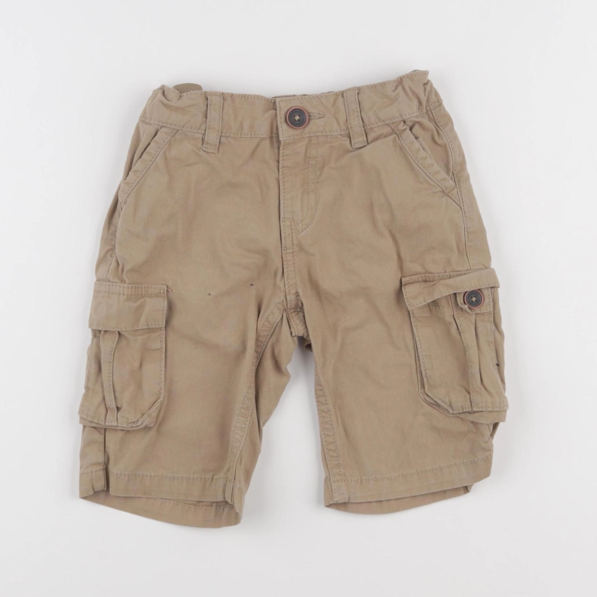 Vertbaudet - short marron - 5 ans