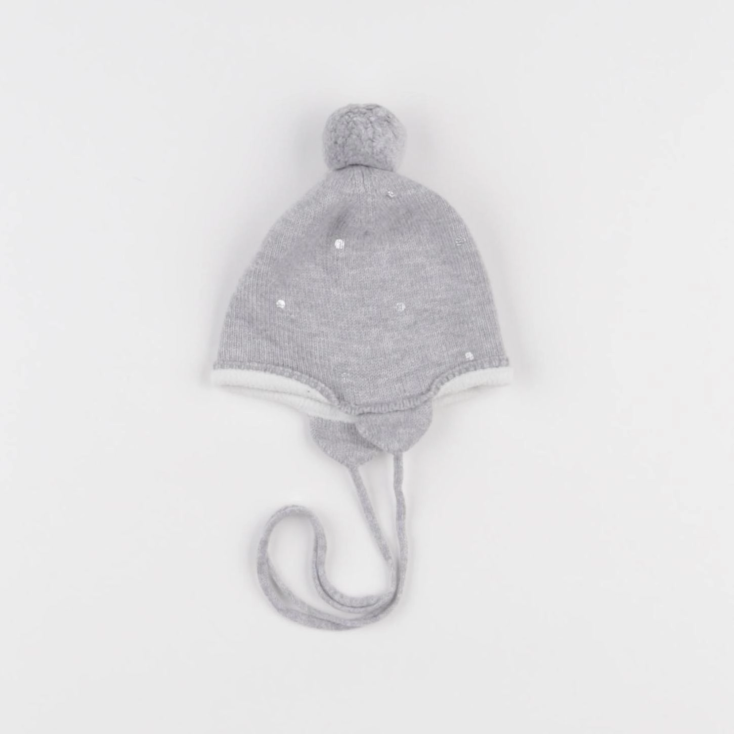Jacadi - bonnet gris - 1 mois