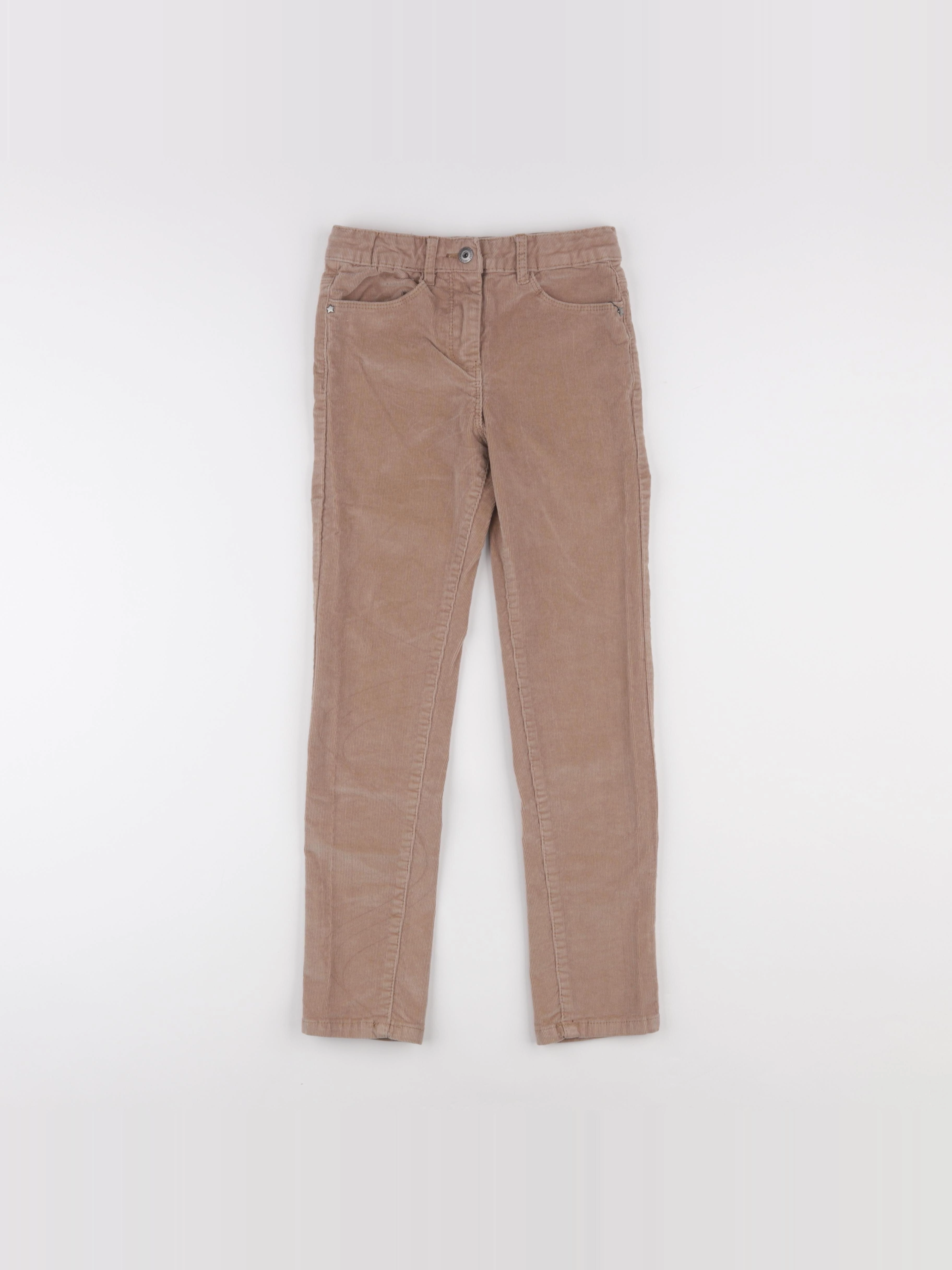 Vertbaudet - pantalon marron - 10 ans