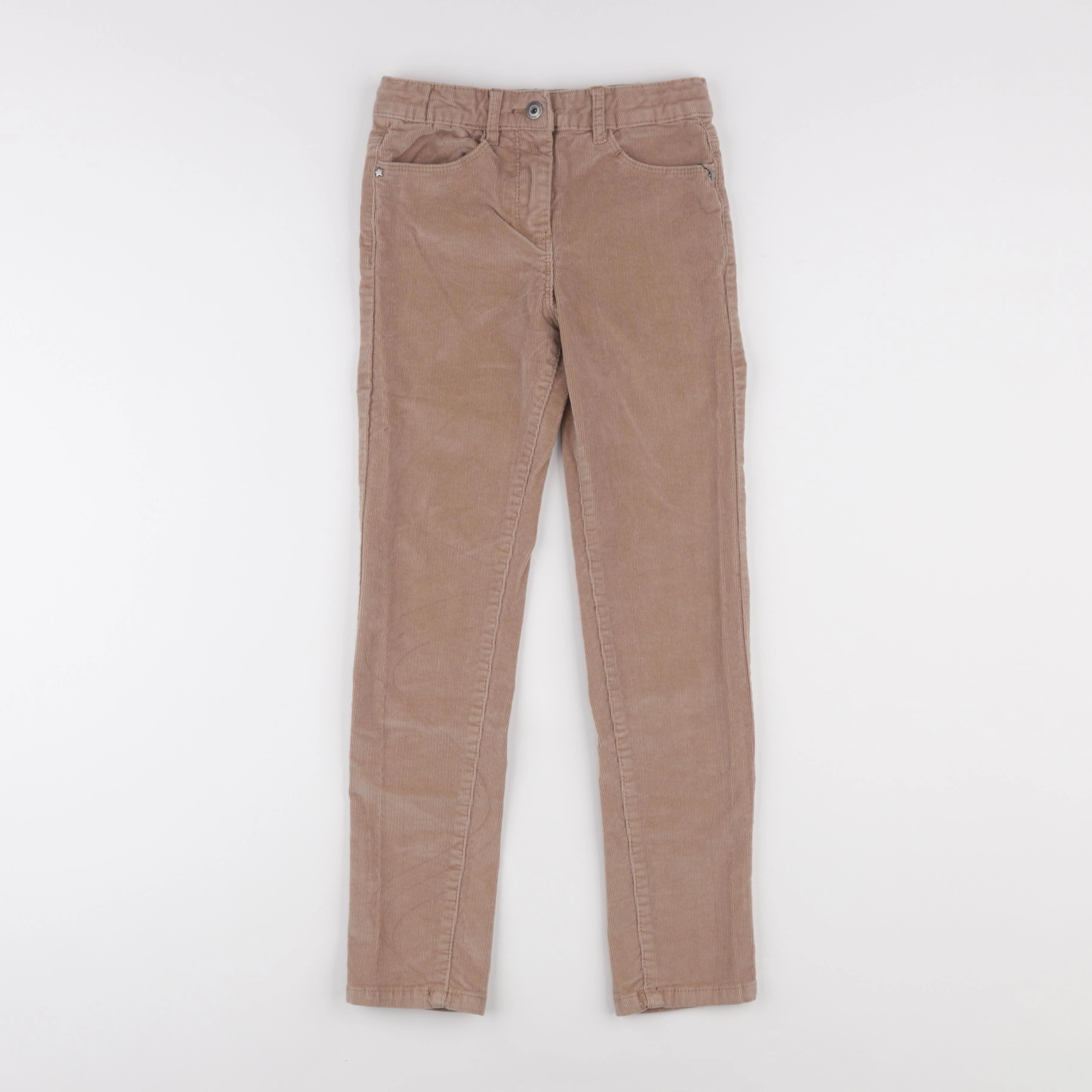 Vertbaudet - pantalon marron - 10 ans