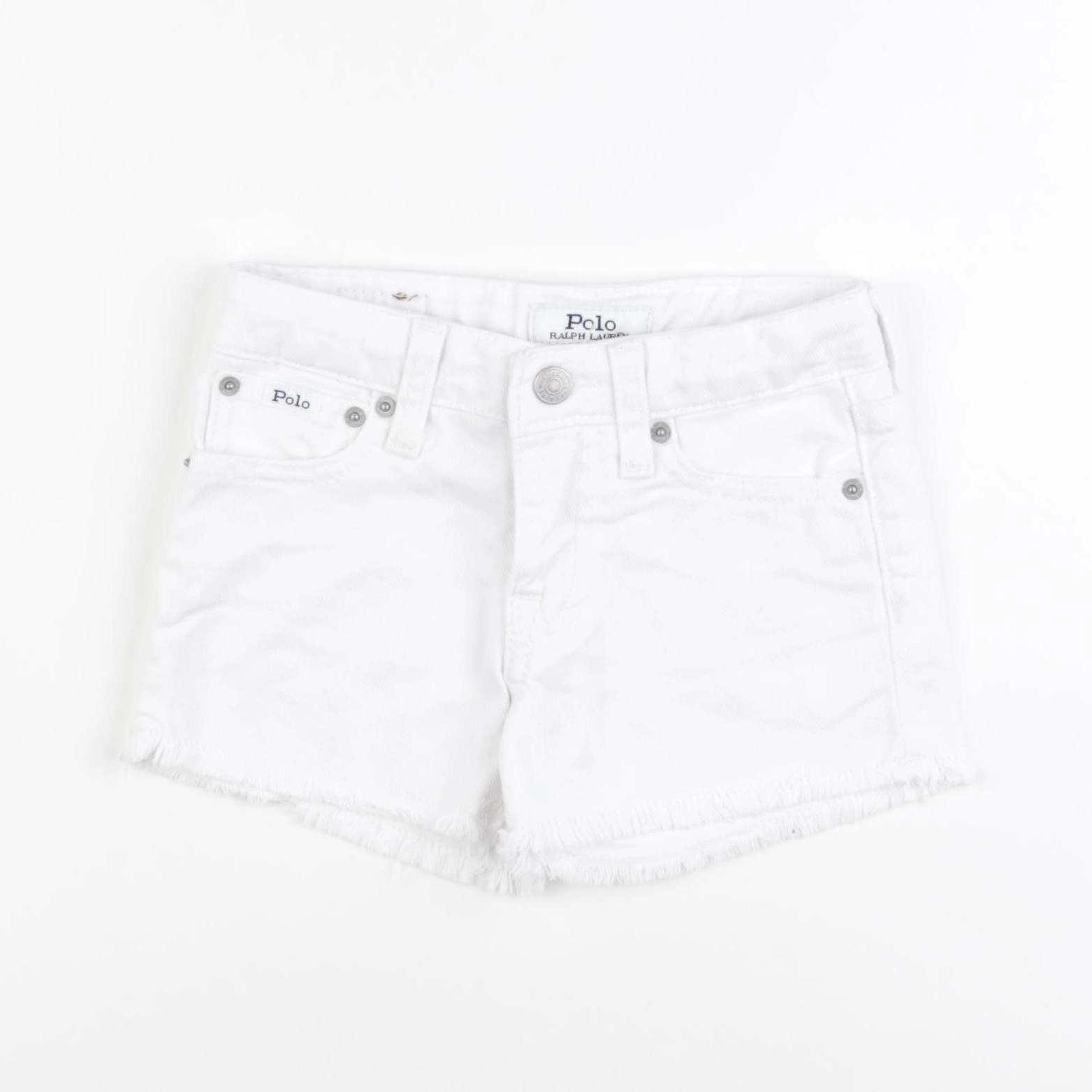 Ralph Lauren - short blanc - 4 ans
