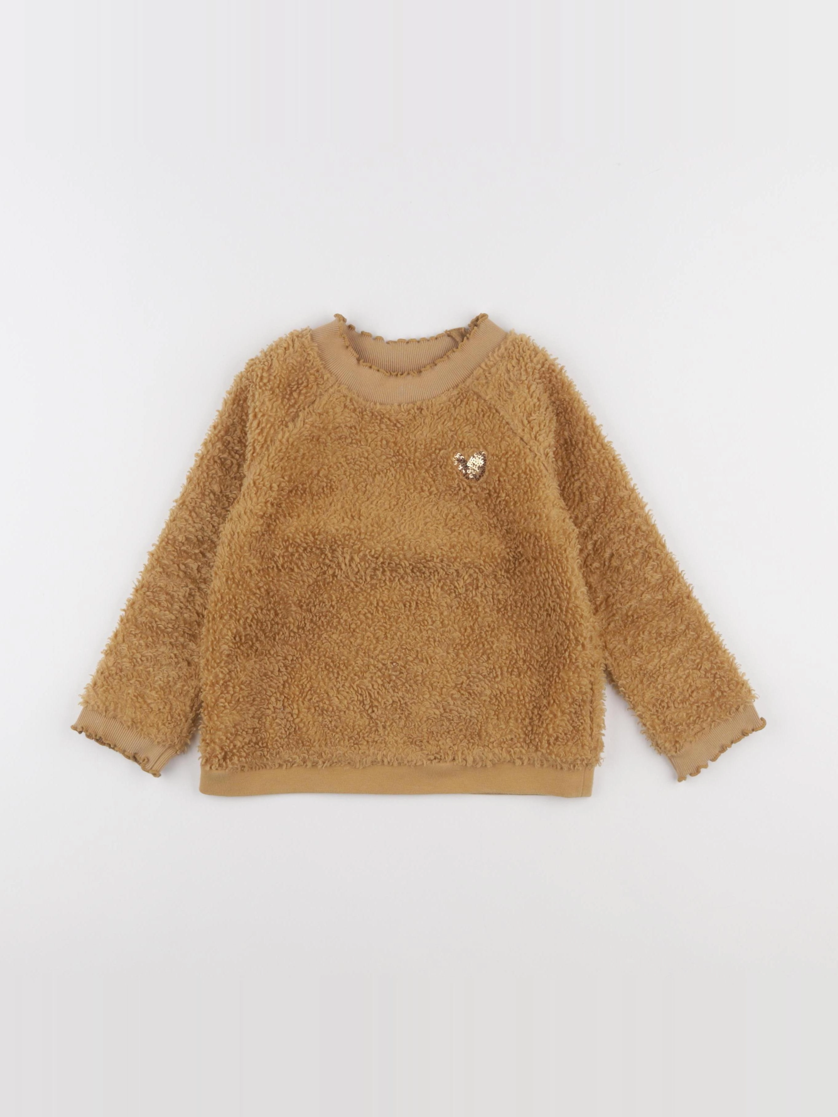 Vertbaudet - pull marron - 4 ans