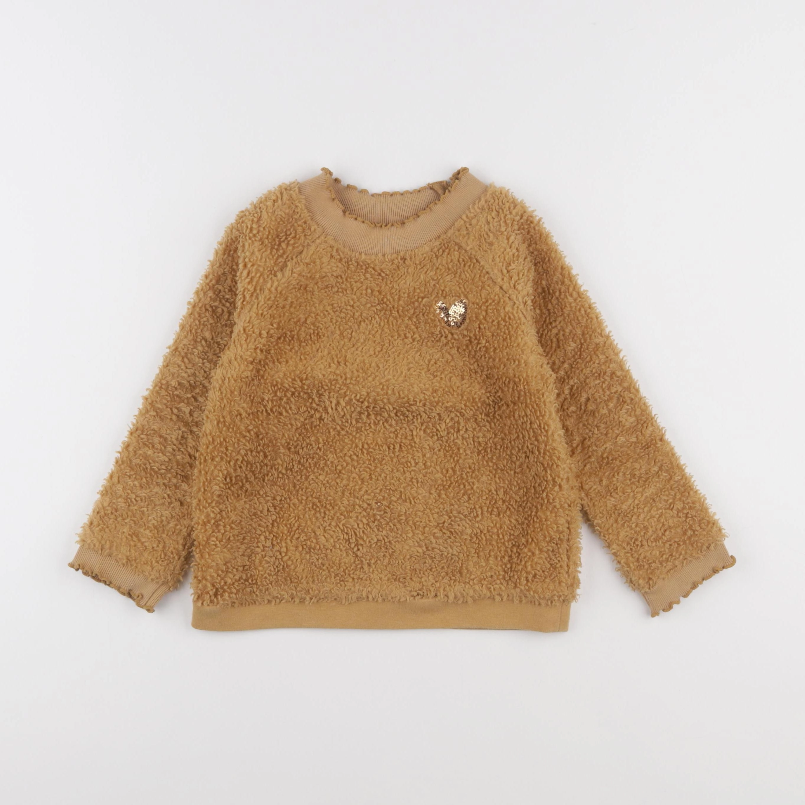 Vertbaudet - pull marron - 4 ans