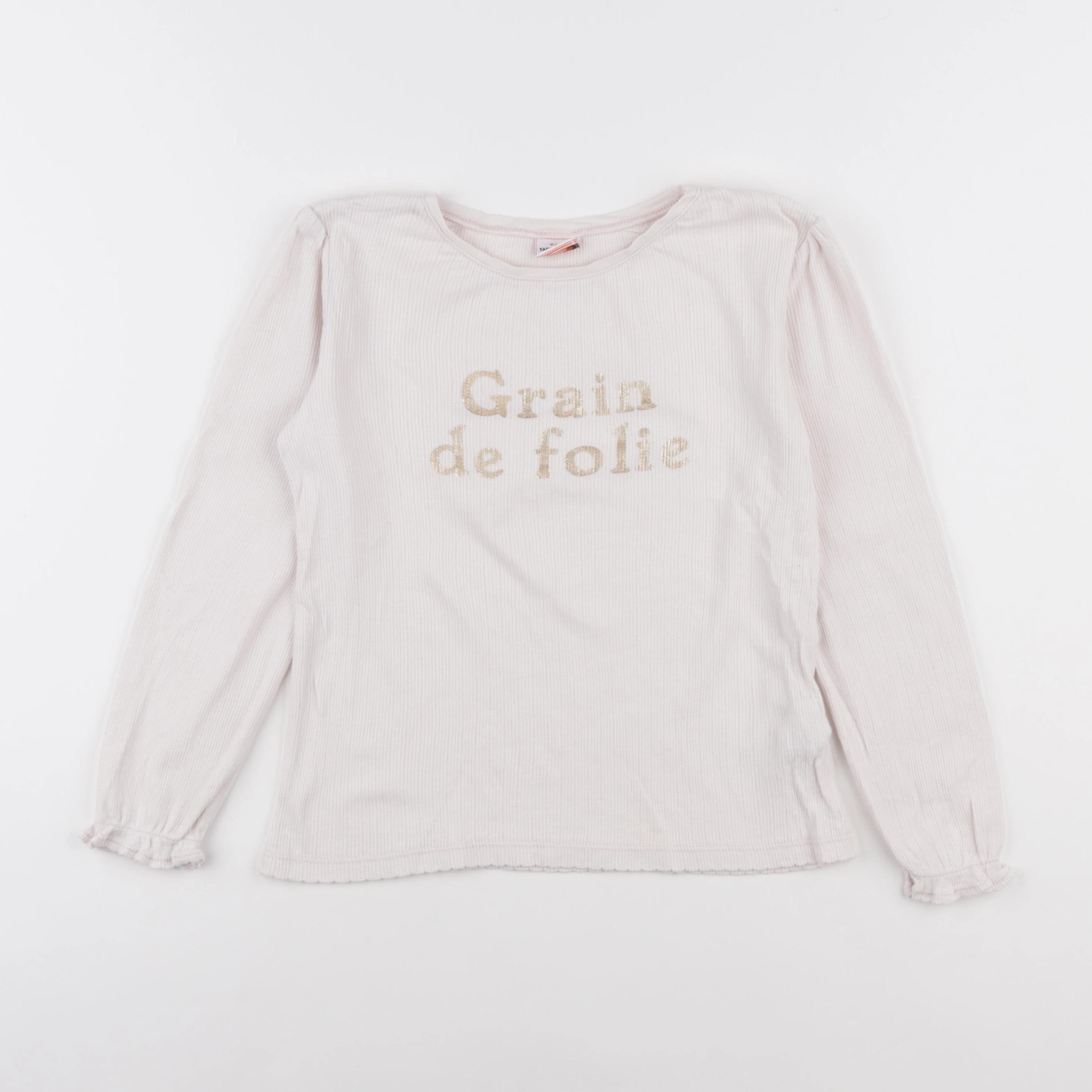 Tape à l'oeil - tee-shirt rose, or - 8 ans
