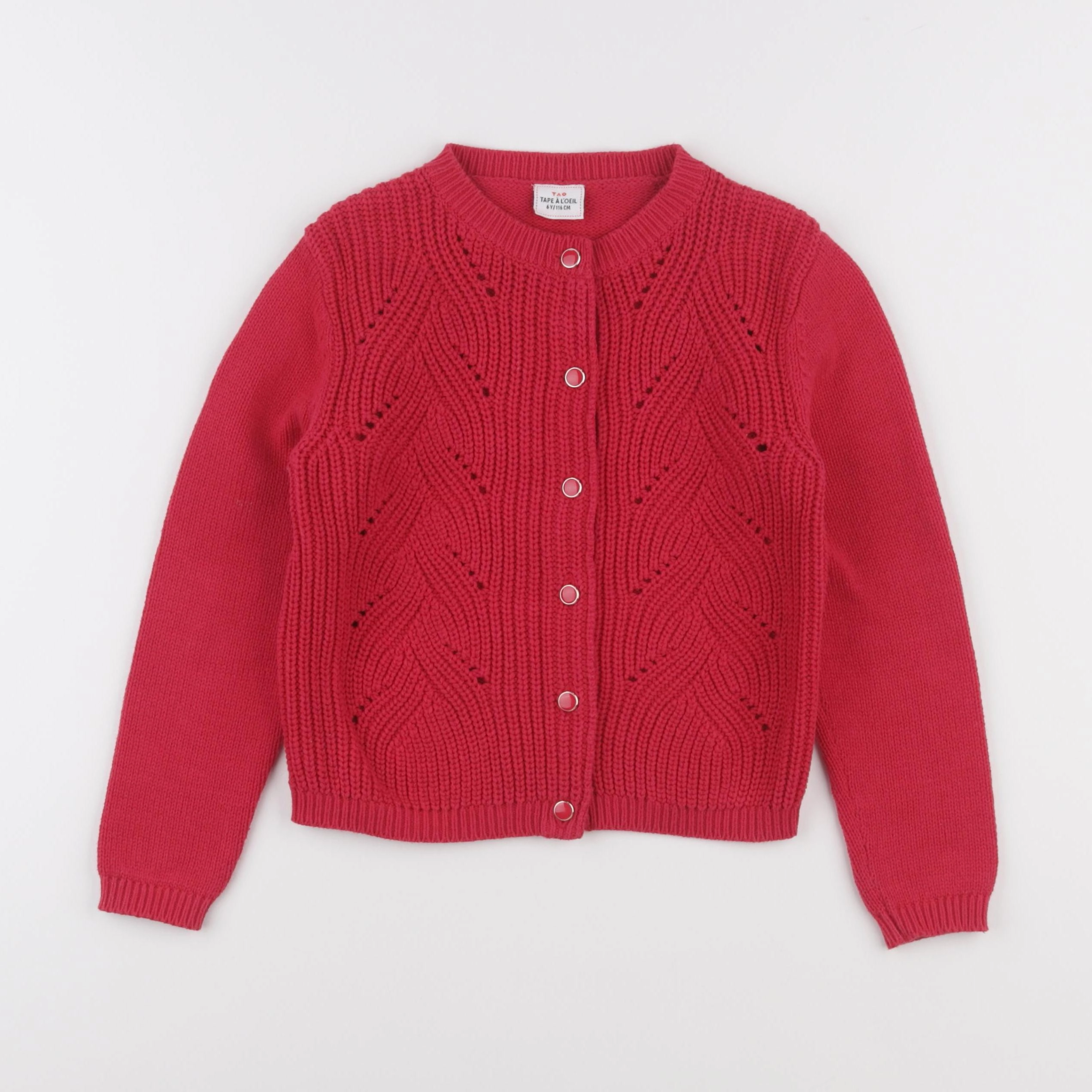 Tape à l'oeil - gilet rouge - 6 ans