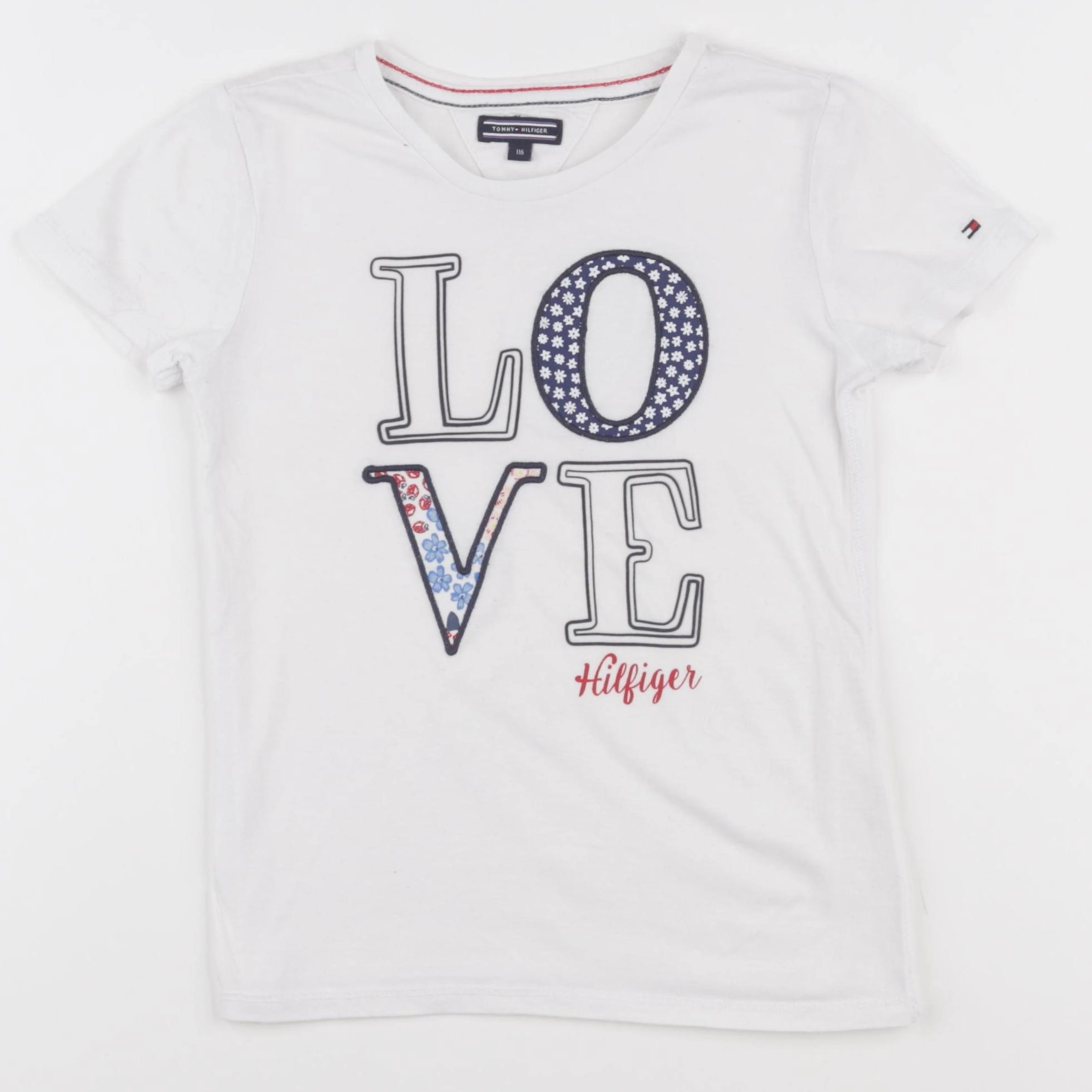Tommy Hilfiger - tee-shirt blanc - 6 ans