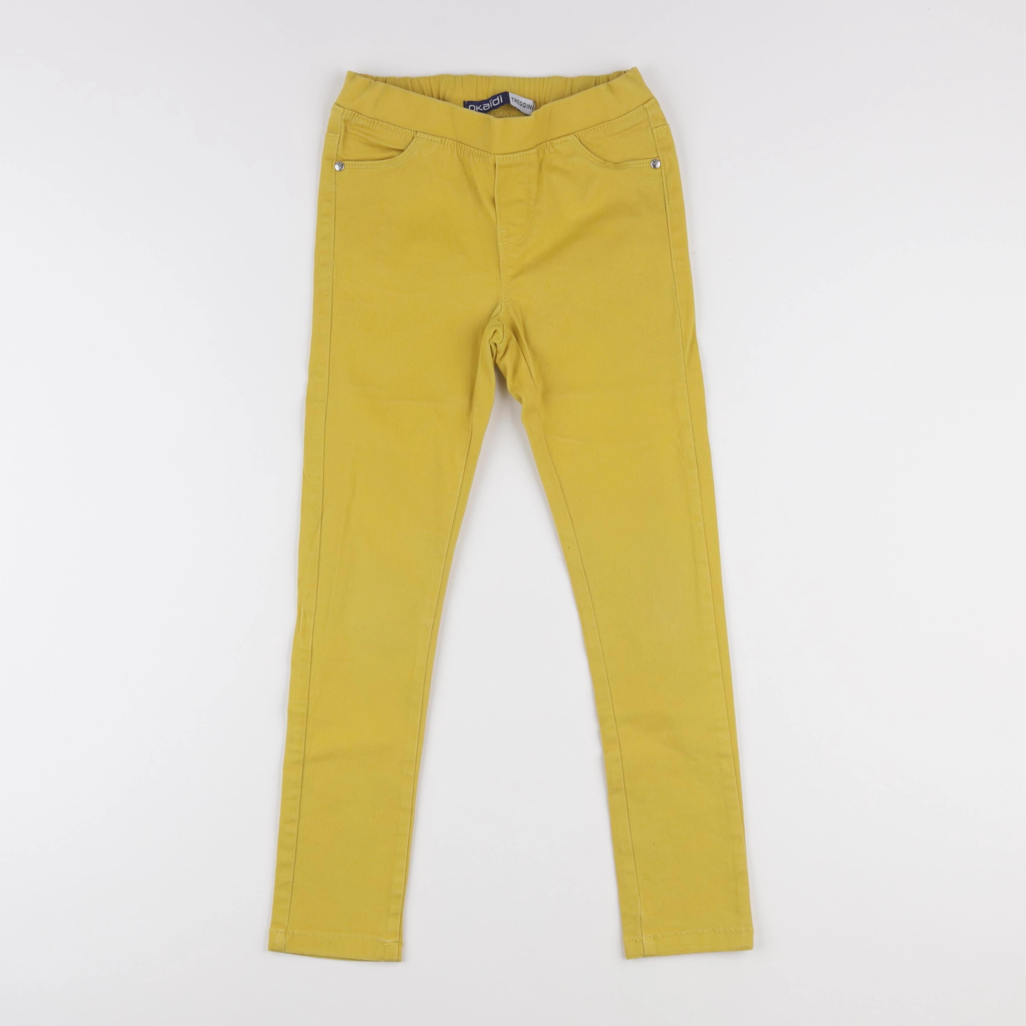 Okaidi - jegging jaune - 8 ans