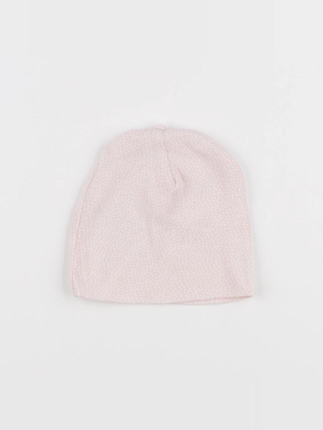 H&M - bonnet de naissance rose - 1/3 mois
