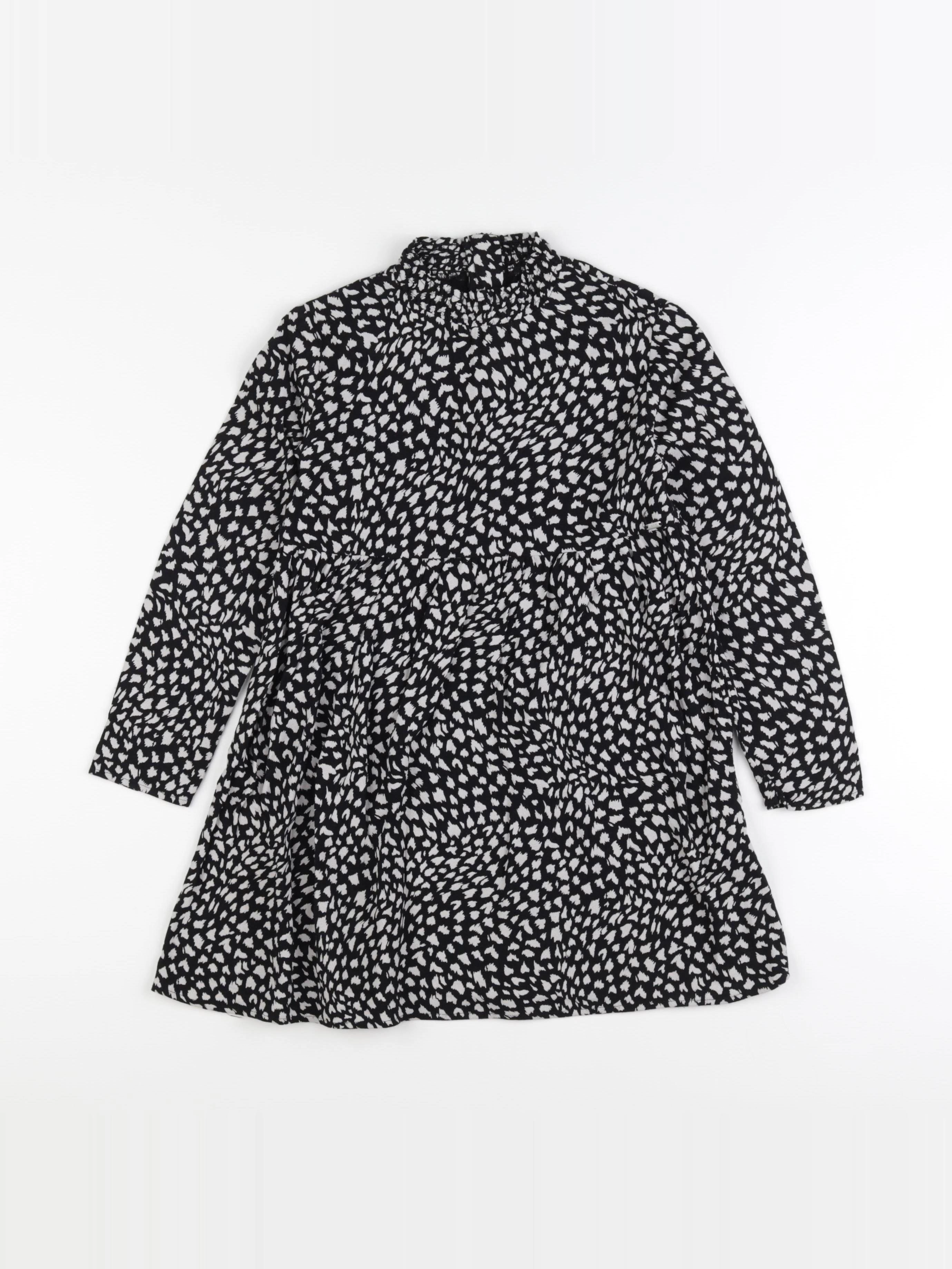 IKKS - robe noir - 6 ans
