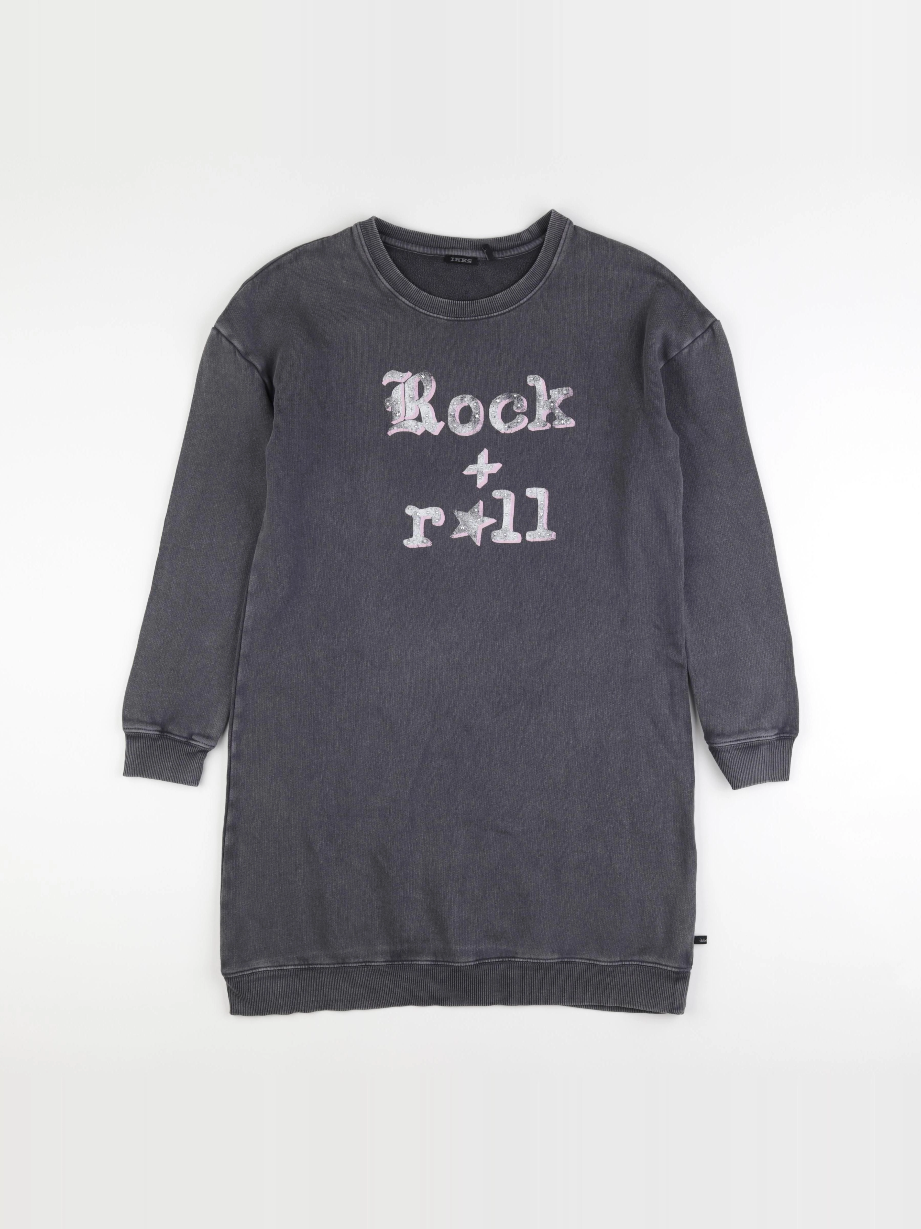 IKKS - robe gris - 14 ans