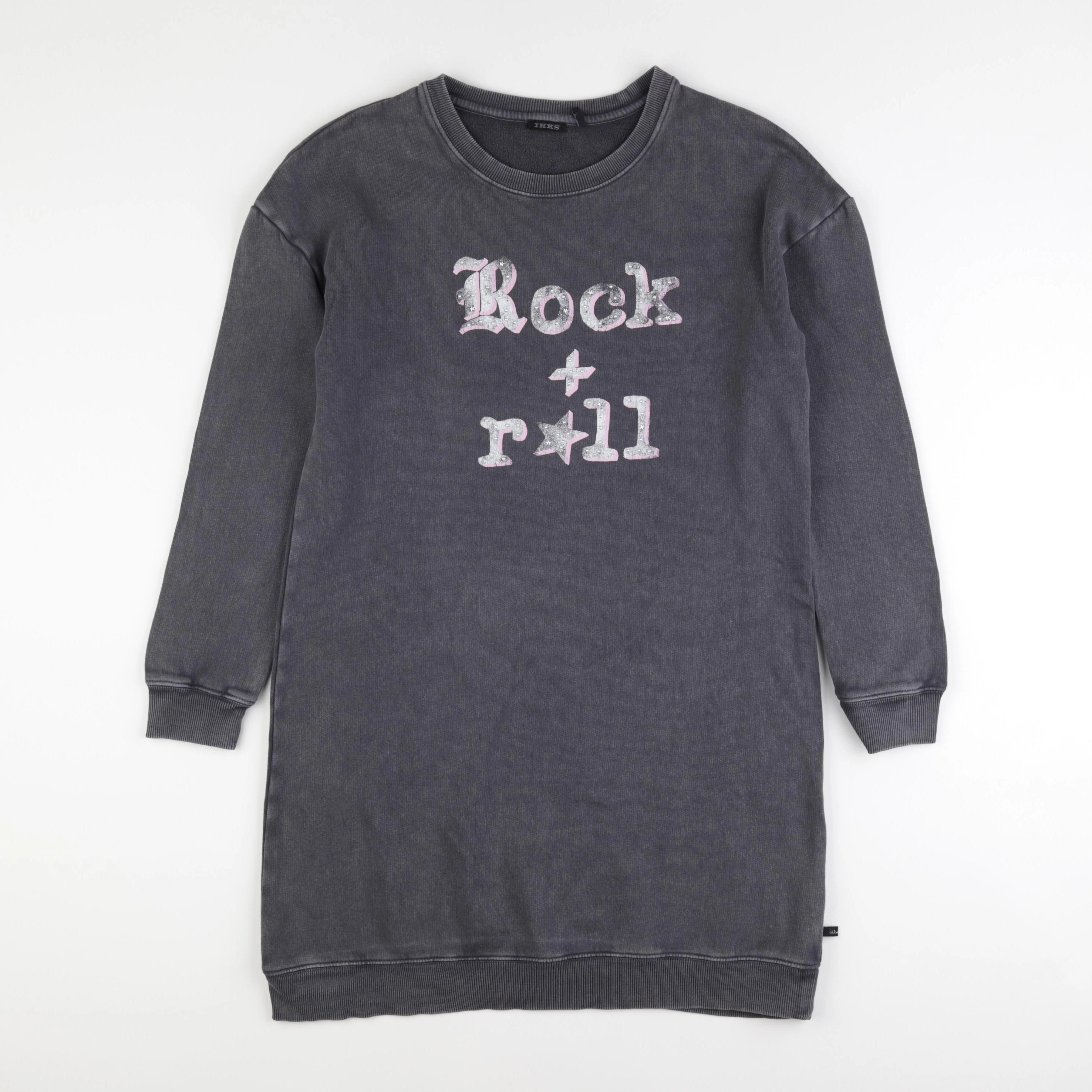 IKKS - robe gris - 14 ans