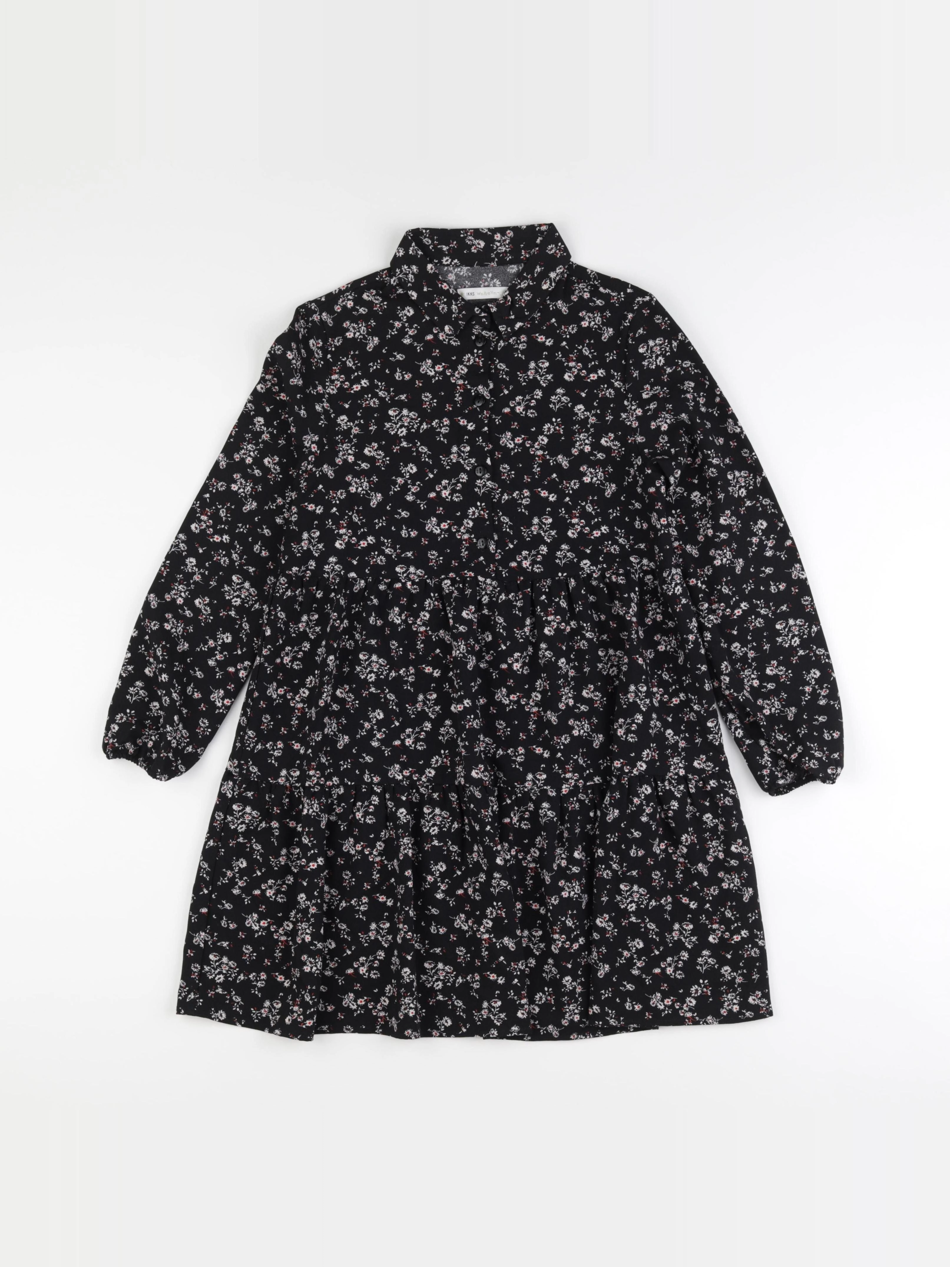 IKKS - robe noir - 10 ans