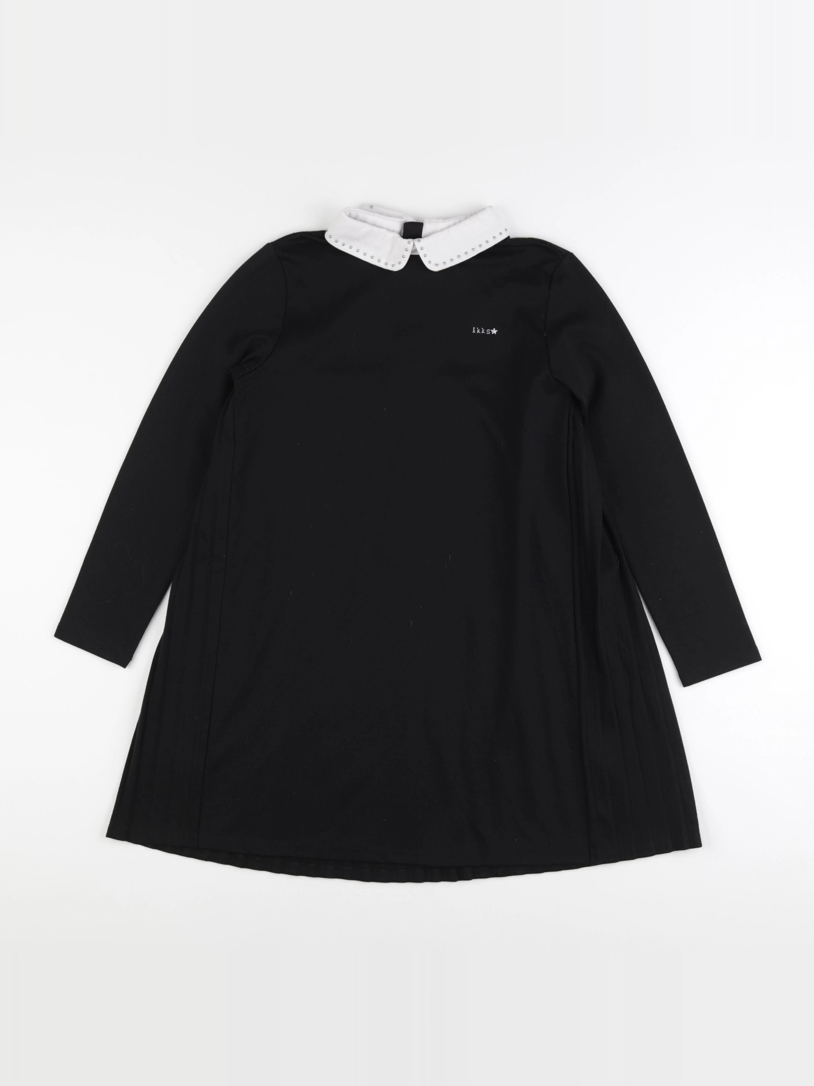IKKS - robe noir - 10 ans