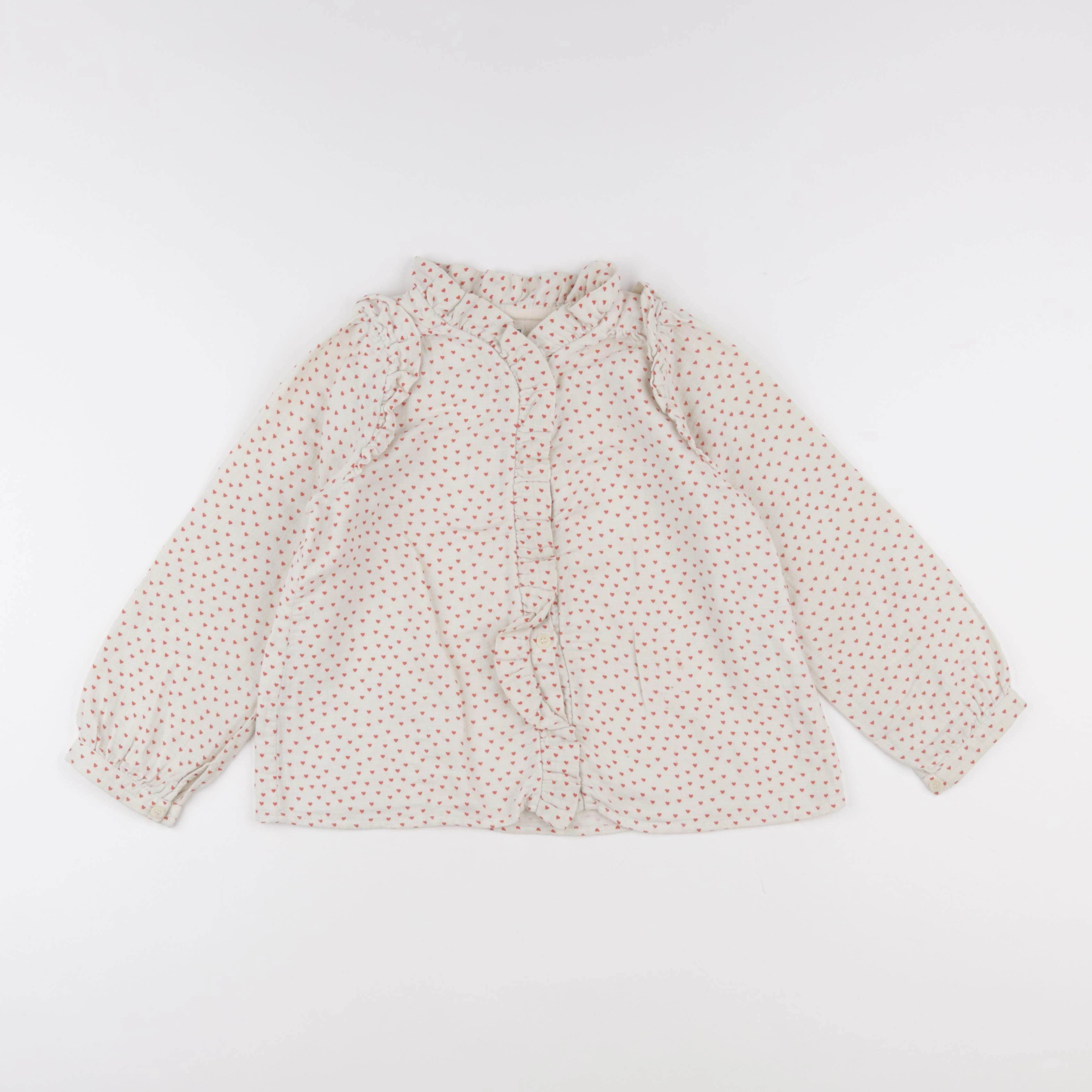 Bonton - blouse beige - 8 ans