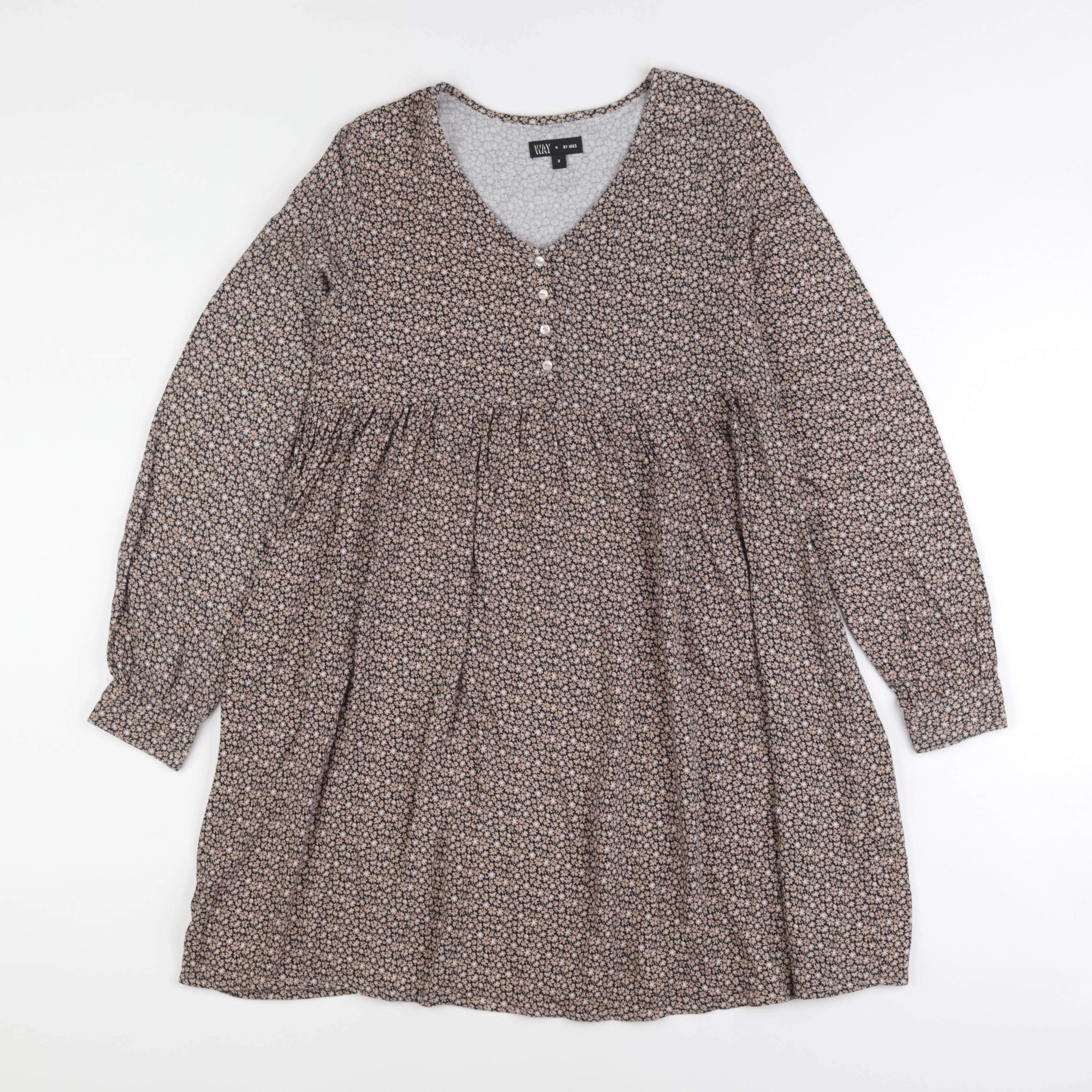 IKKS - robe marron - 14 ans