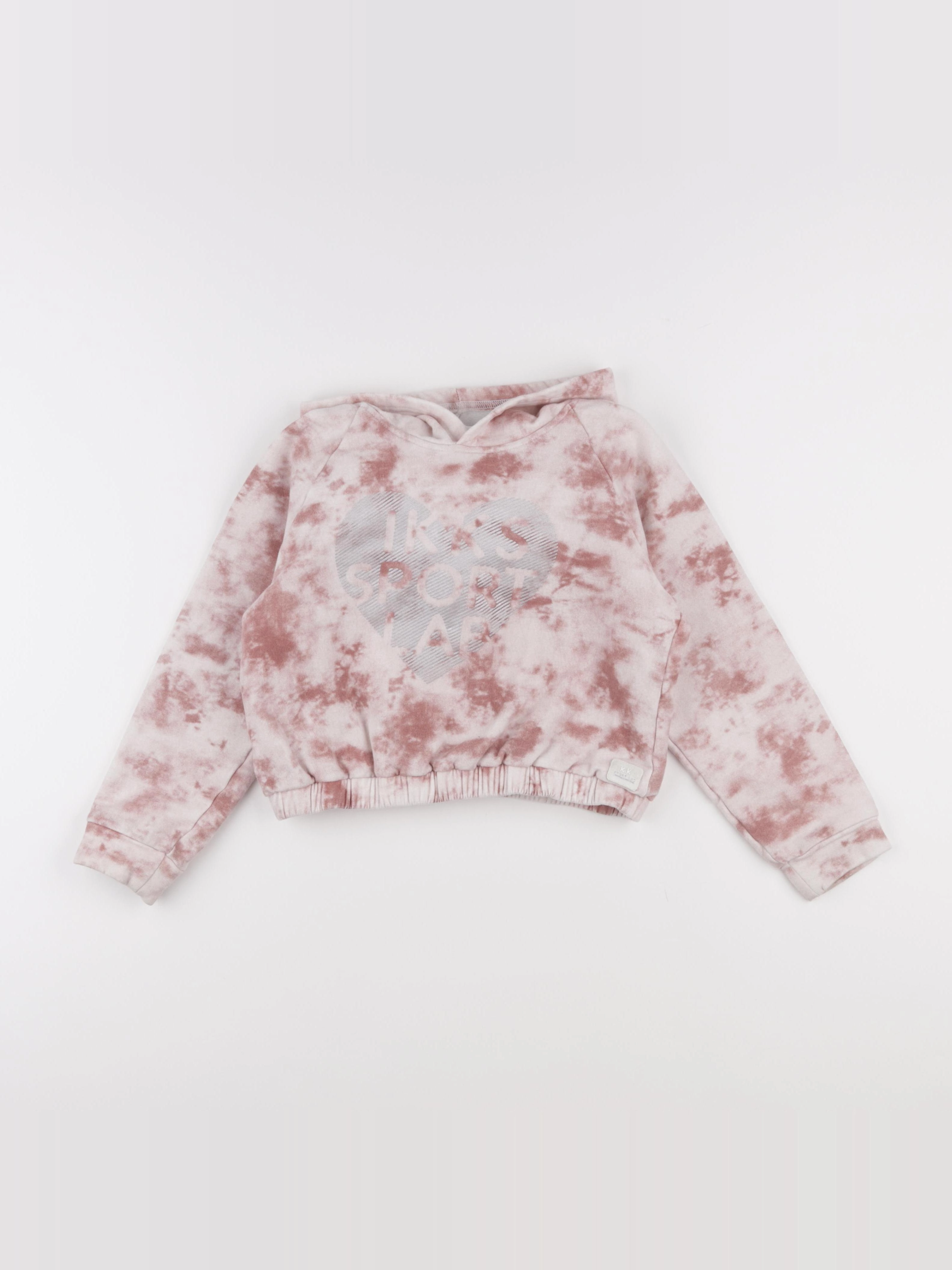 IKKS - sweat rose - 10 ans