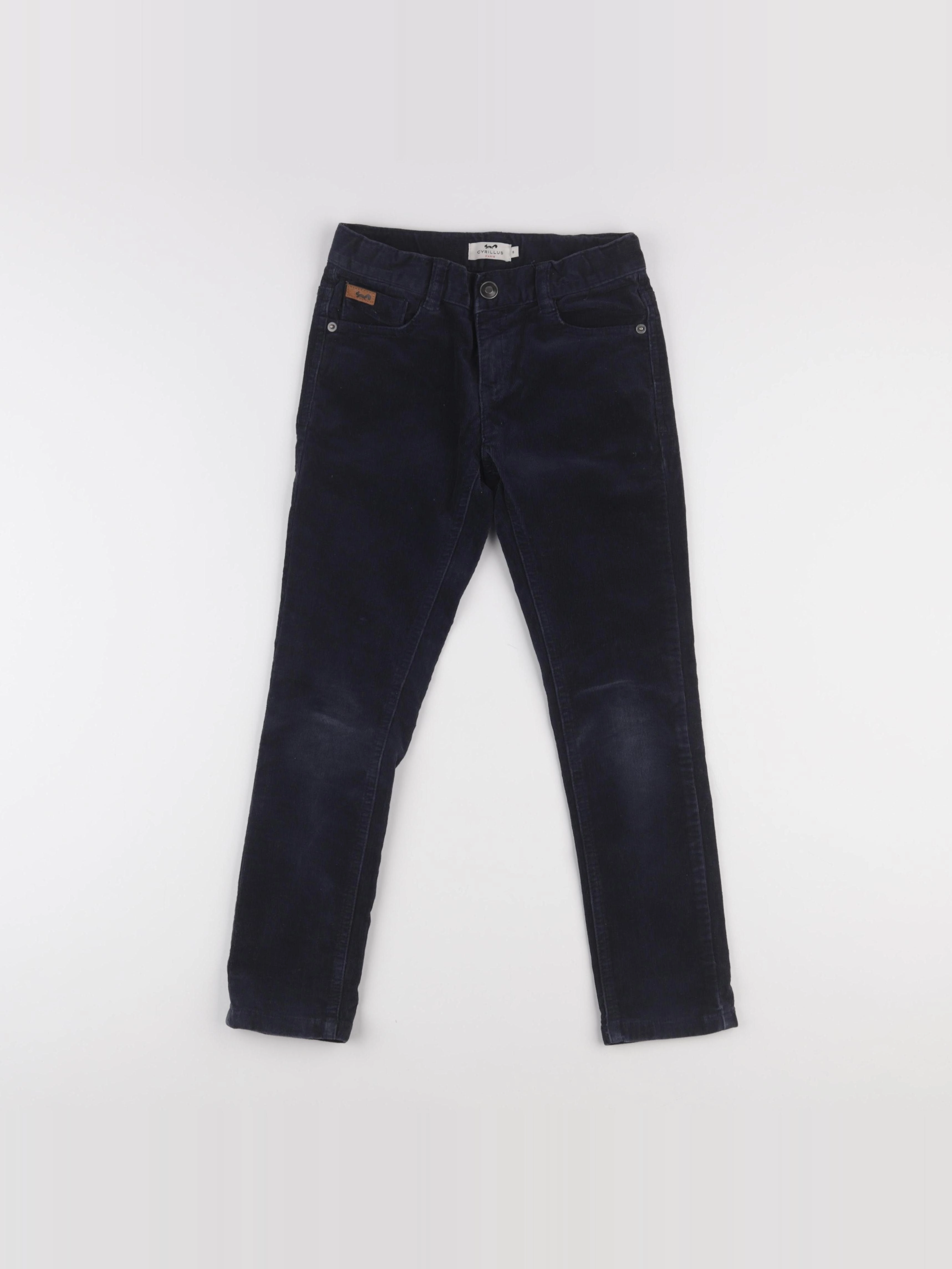Cyrillus - pantalon bleu - 8 ans