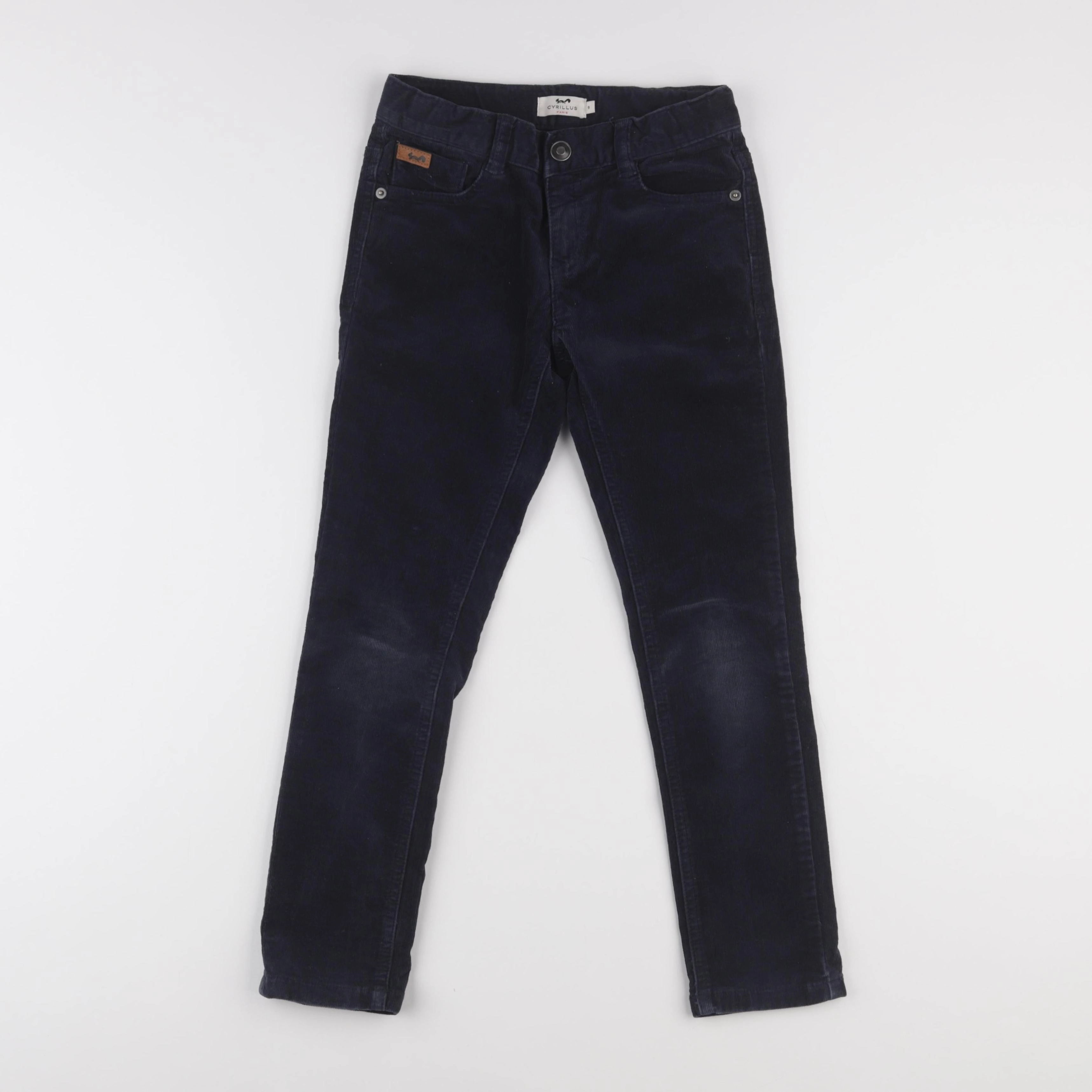 Cyrillus - pantalon bleu - 8 ans
