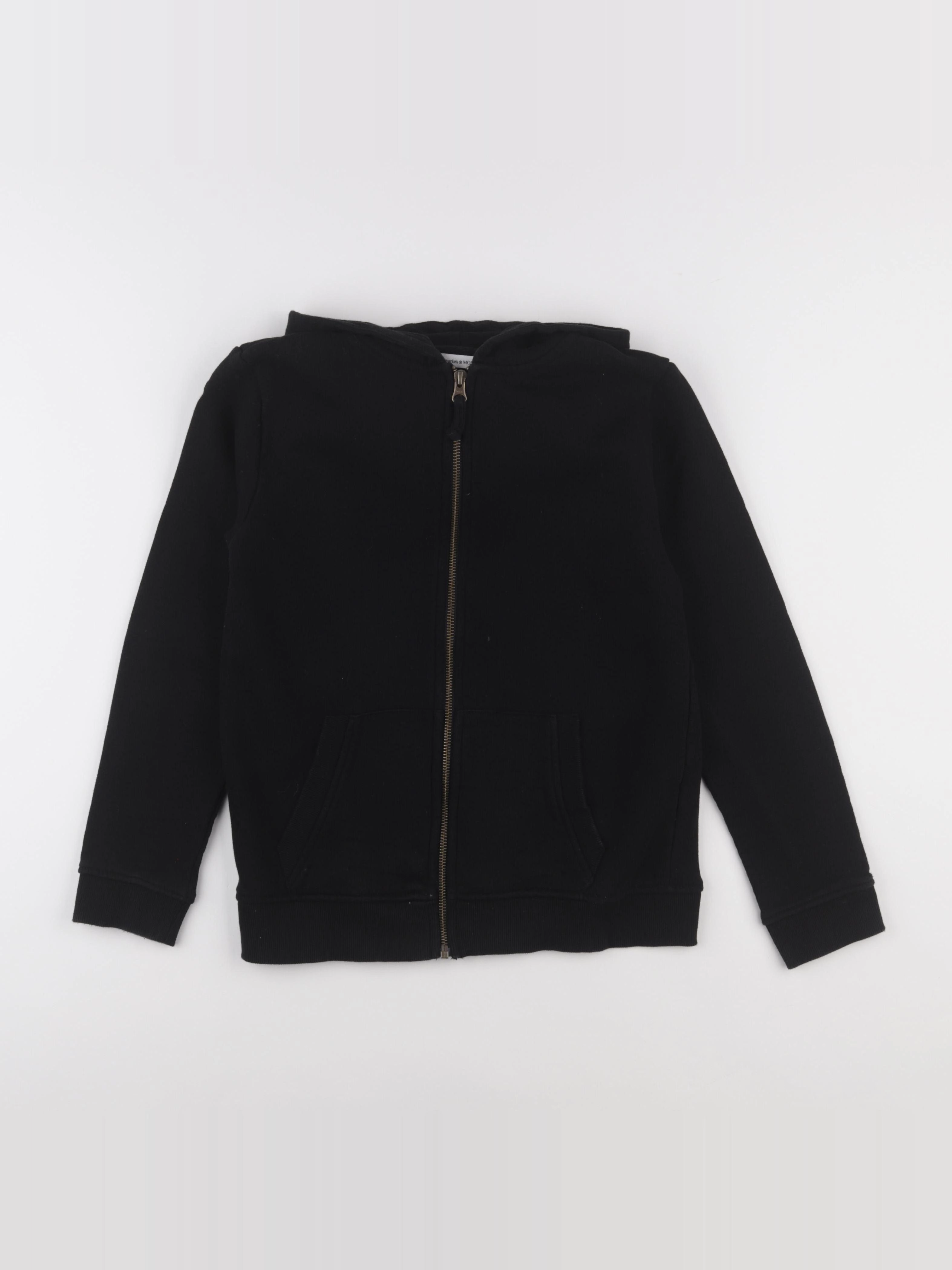 Monoprix - sweat noir - 12 ans