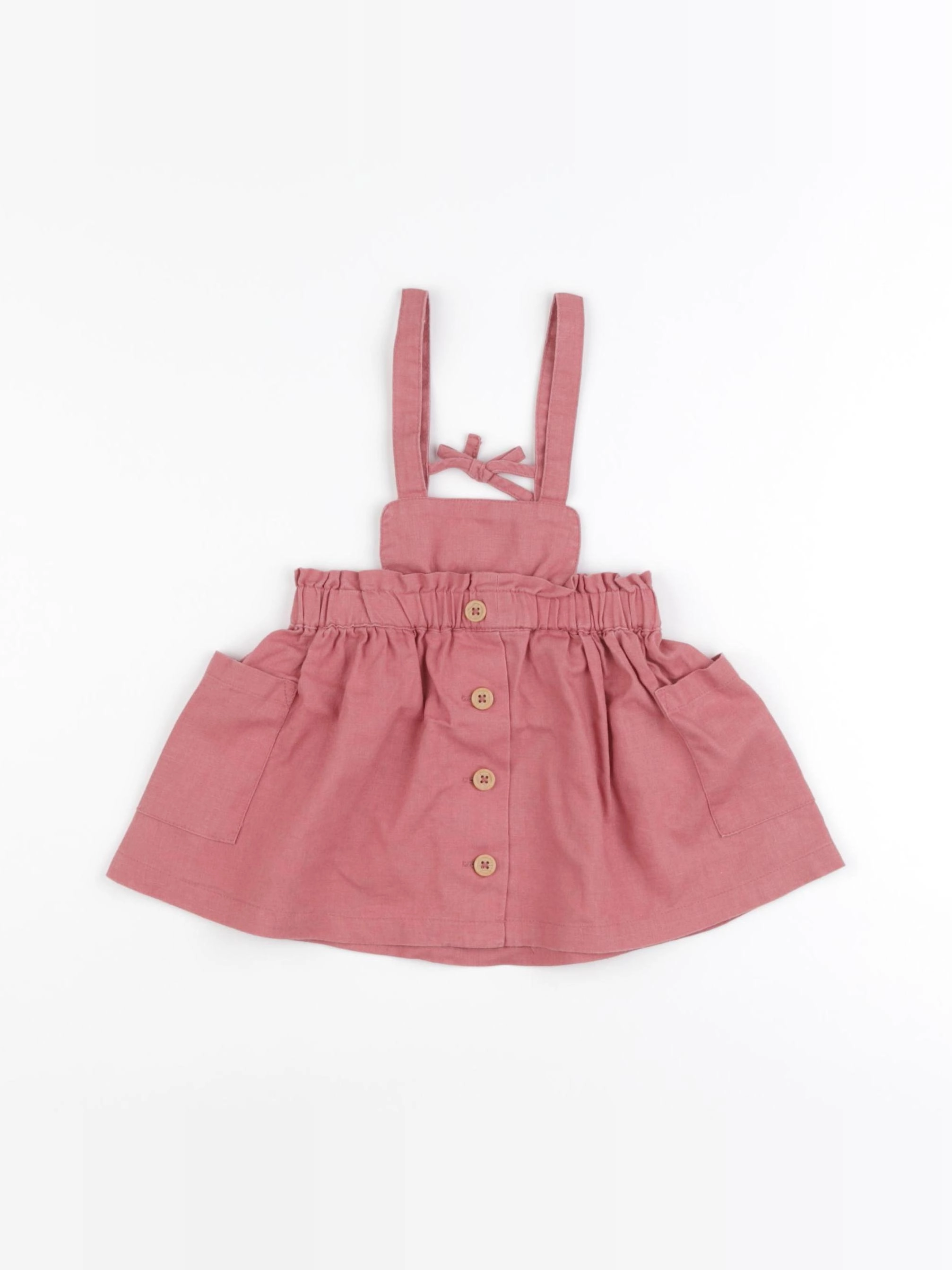 Vertbaudet - robe rose - 9 mois