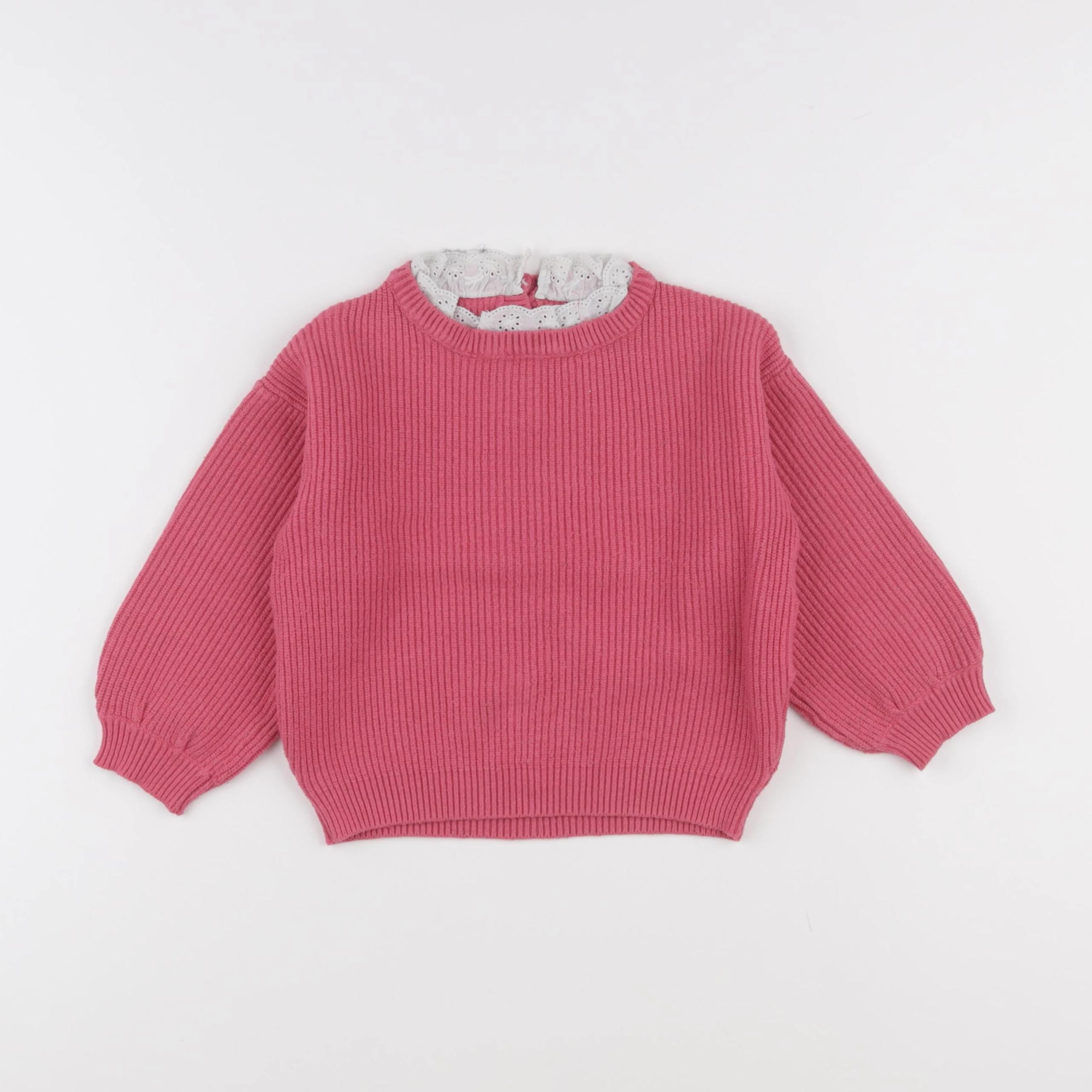 Vertbaudet - pull rose - 3 ans