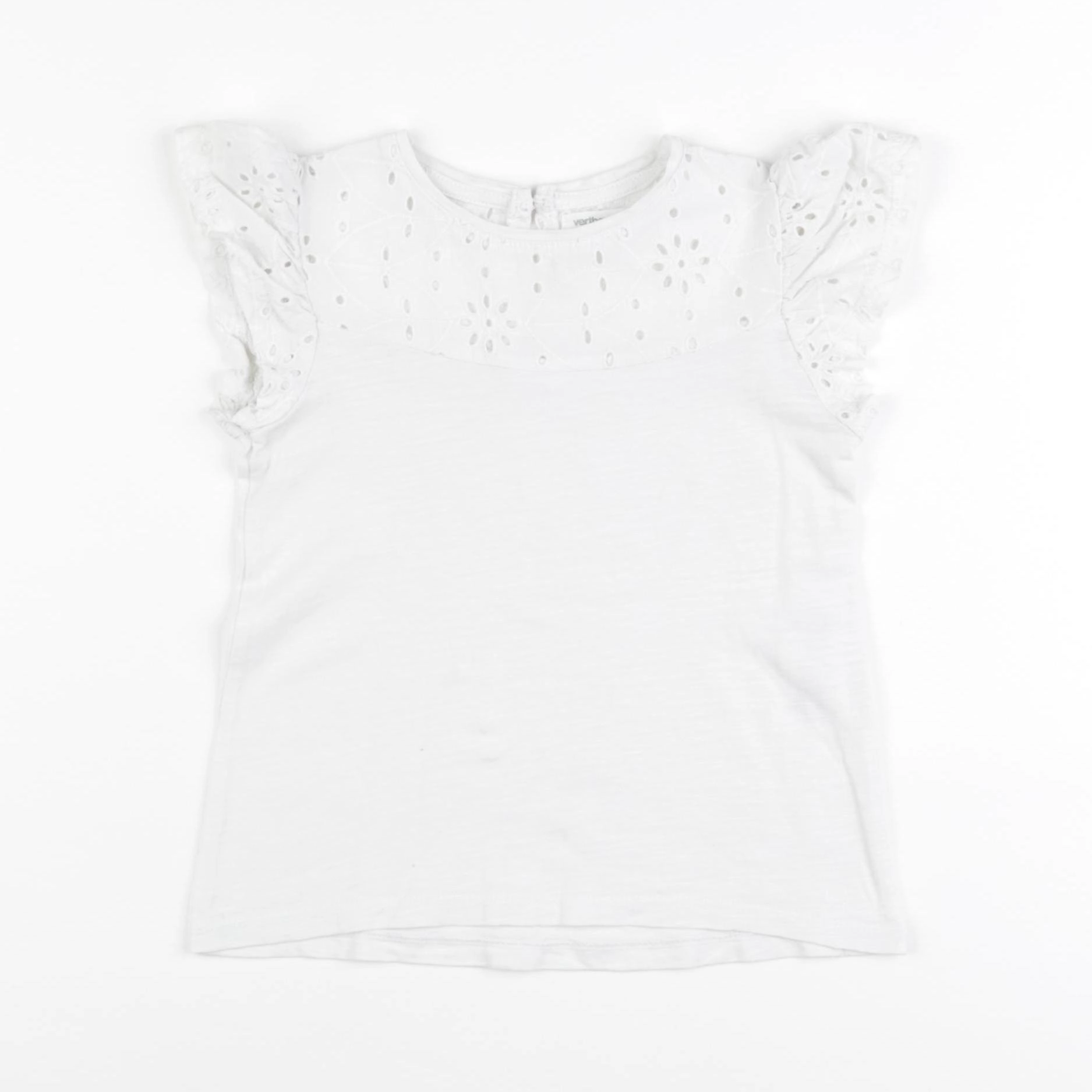 Vertbaudet - tee-shirt blanc - 4 ans