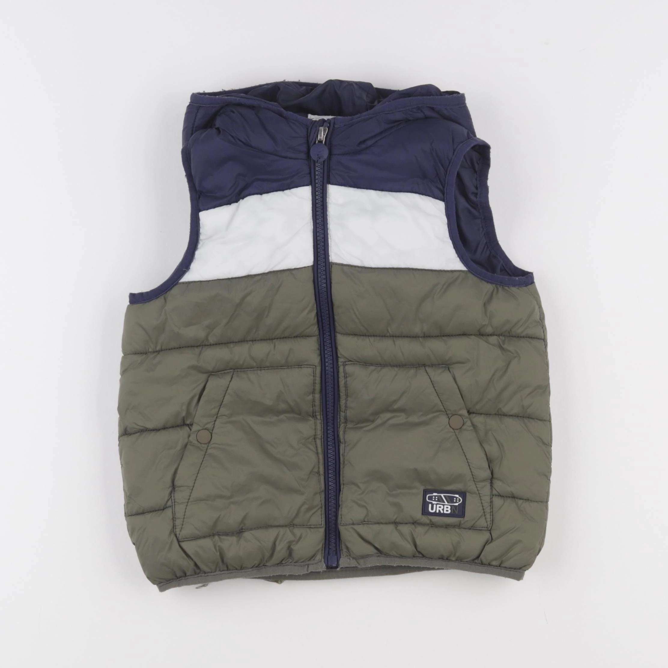Vertbaudet - doudoune bleu - 4 ans