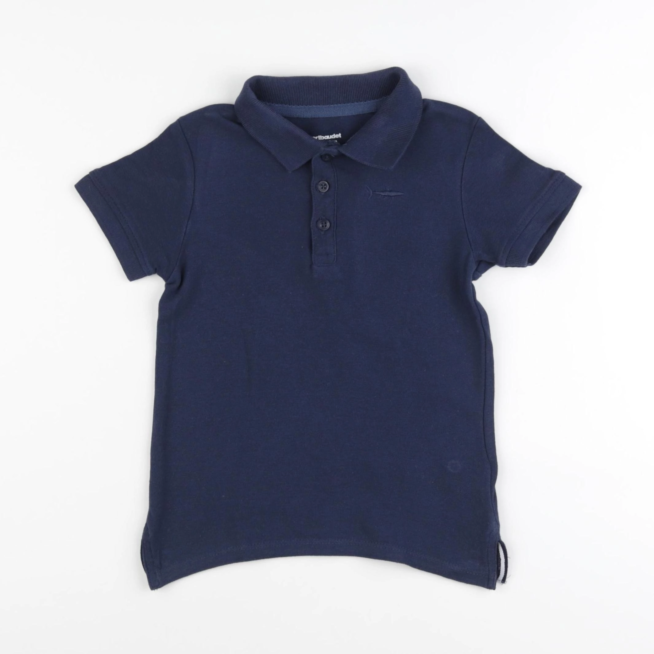 Vertbaudet - polo bleu - 5 ans