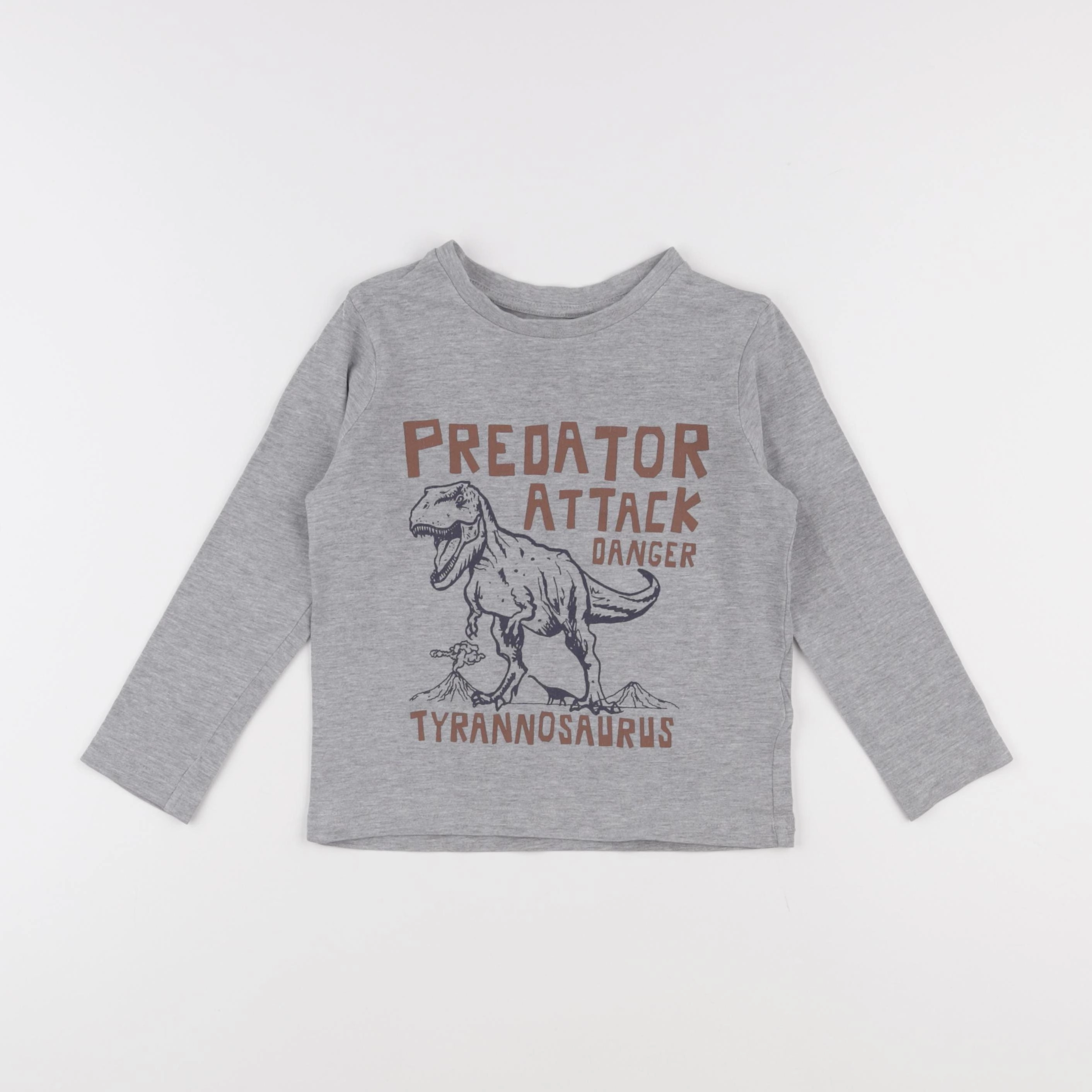 Vertbaudet - tee-shirt gris - 5 ans