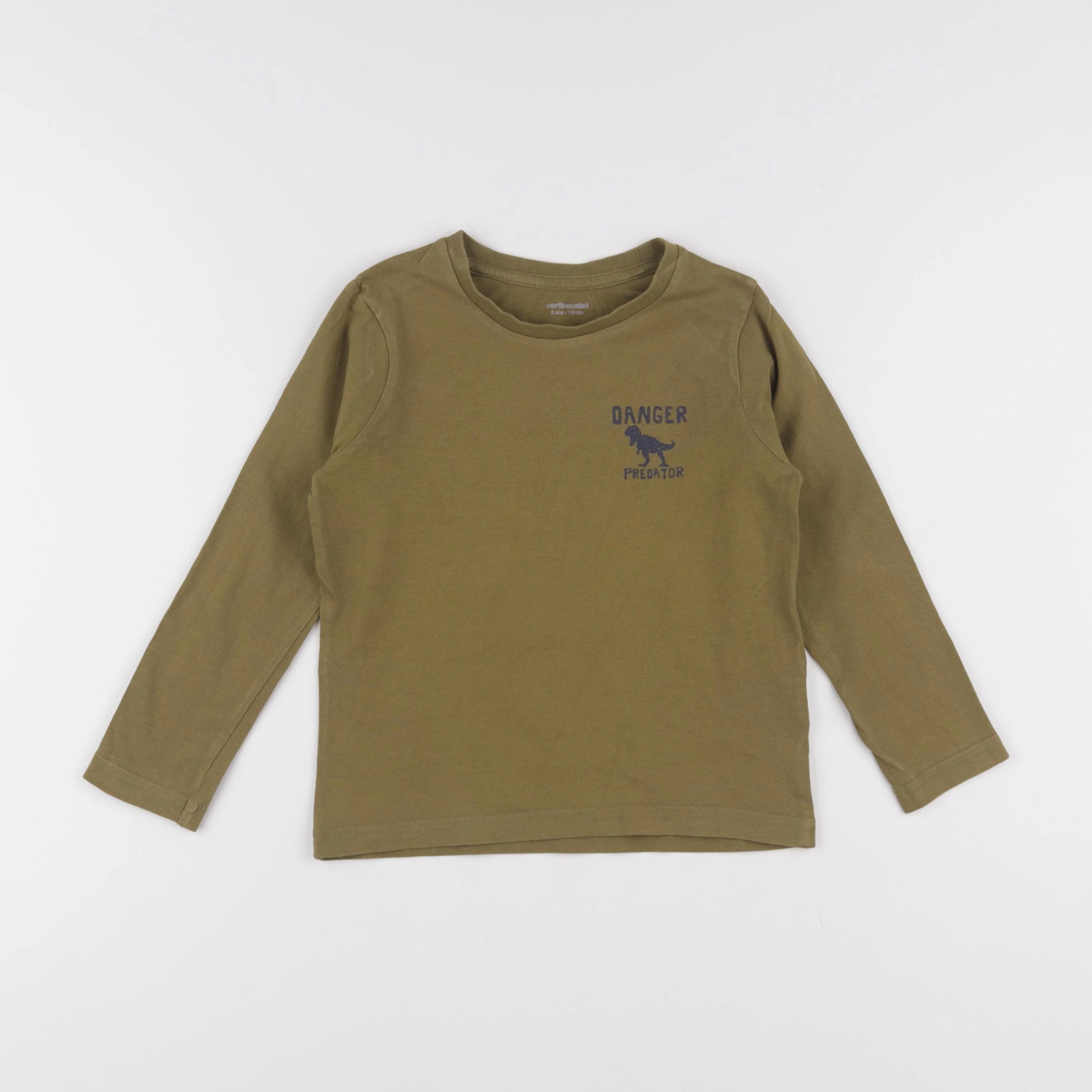 Vertbaudet - tee-shirt vert - 5 ans